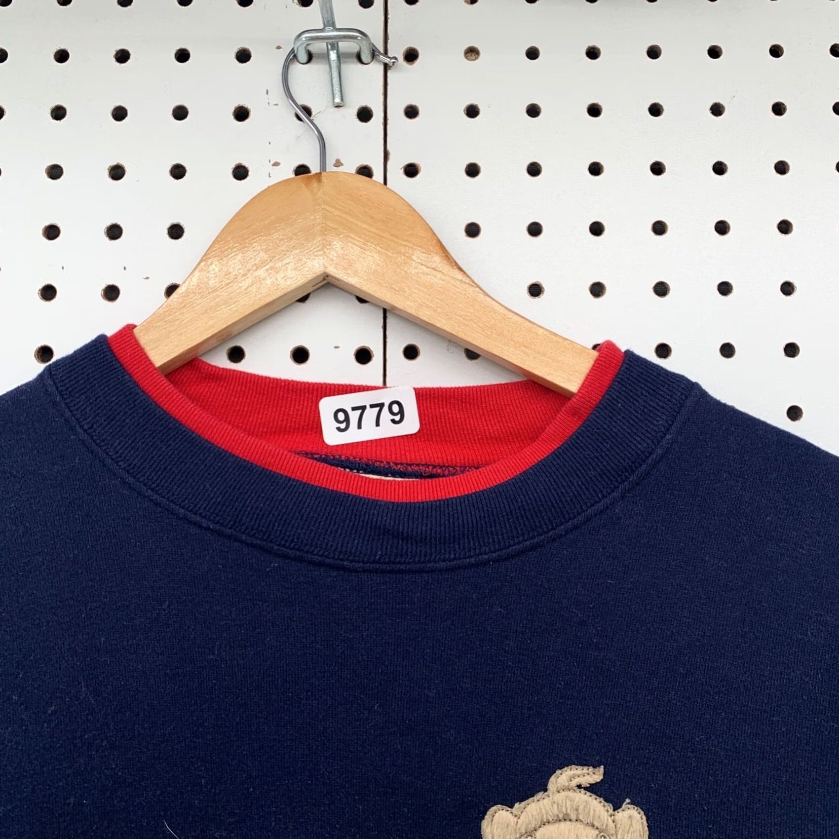 Vintage Vintage M&C Sportswear Dog Graphic Embroidered Sweatshirt Mens Large Blue Size US L / EU 52-54 / 3 - 7 Thumbnail