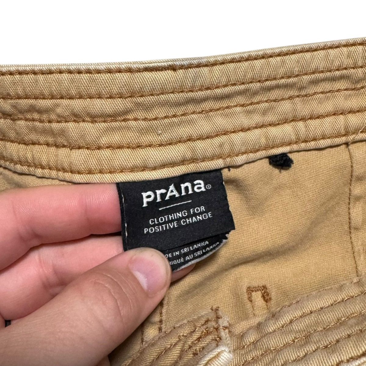Prana Prana Carpenter Wide Leg Tan Pants Women’s 6 30x26.5 Size 30" / US 8 / IT 44 - 6 Thumbnail