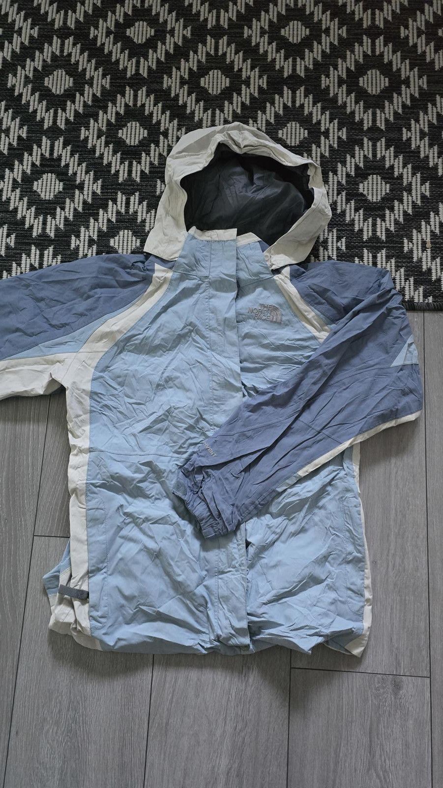 The North Face The North Face, Baby blue and white jacket, Hyvent style Size XL / US 12-14 / IT 48-50 - 1 Thumbnail