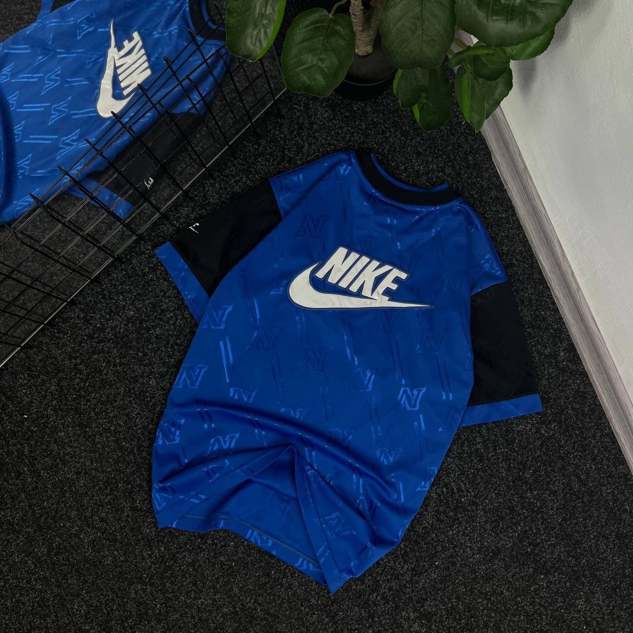 Nike Vintage nike premier jersey monogram big logo archive rare Size US L / EU 52-54 / 3 - 2 Thumbnail