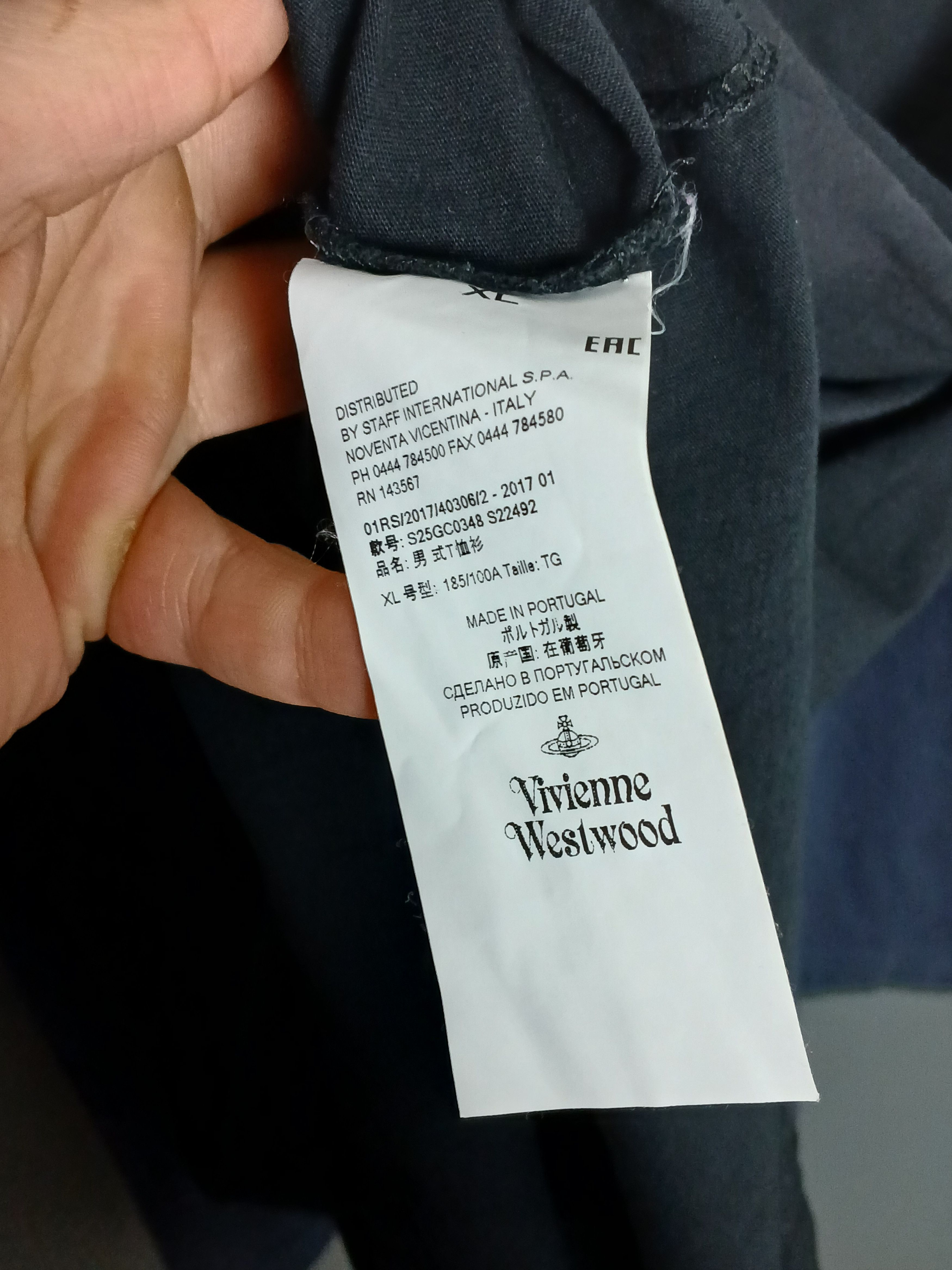 Vivienne Westwood Vivienne Westwood T-Shirt Size US XL / EU 56 / 4 - 8 Thumbnail