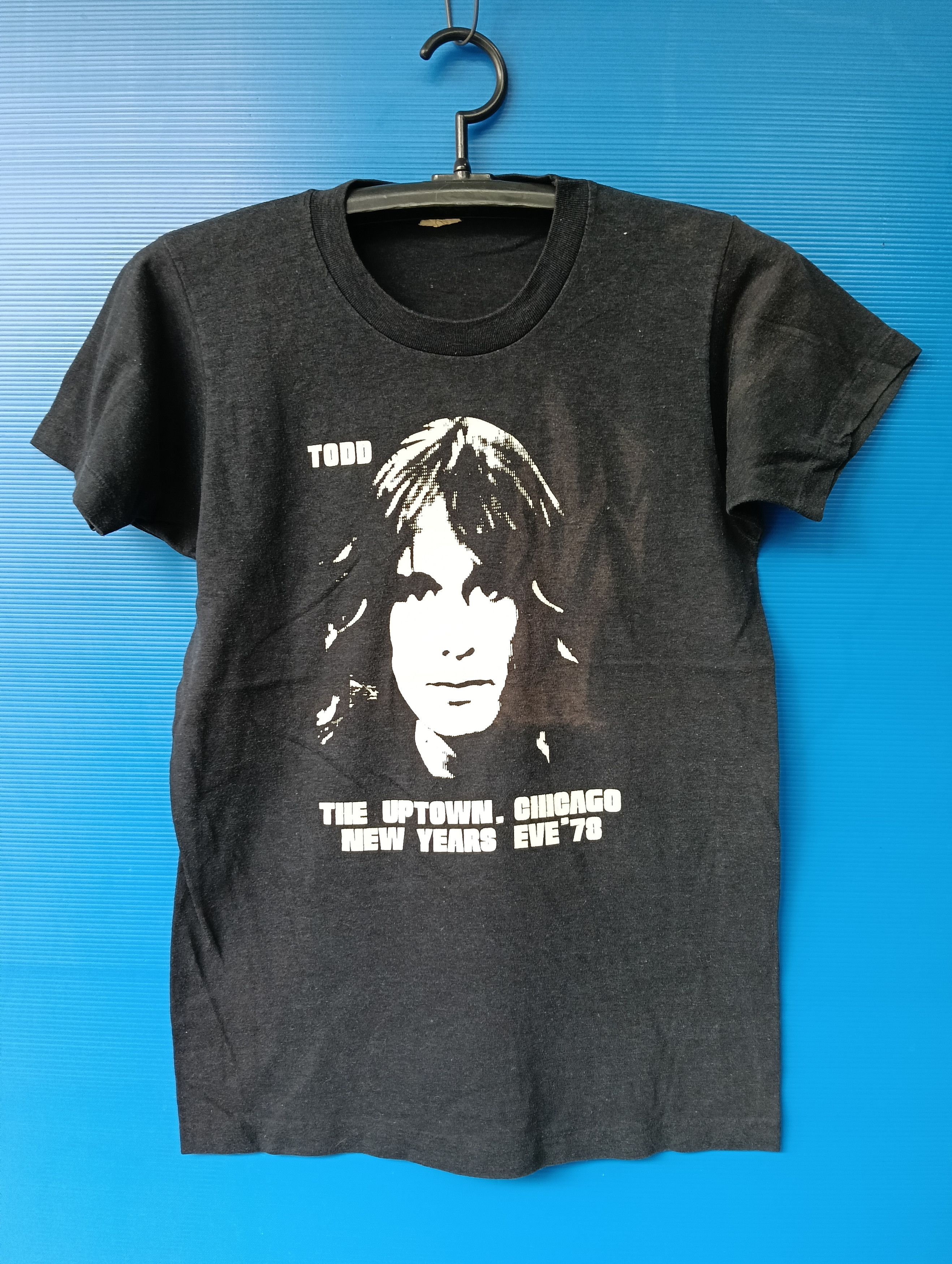 Vintage Todd live Chicago 1978 Tour Vtg T Shirt. Size US S / EU 44-46 / 1 - 1 Thumbnail