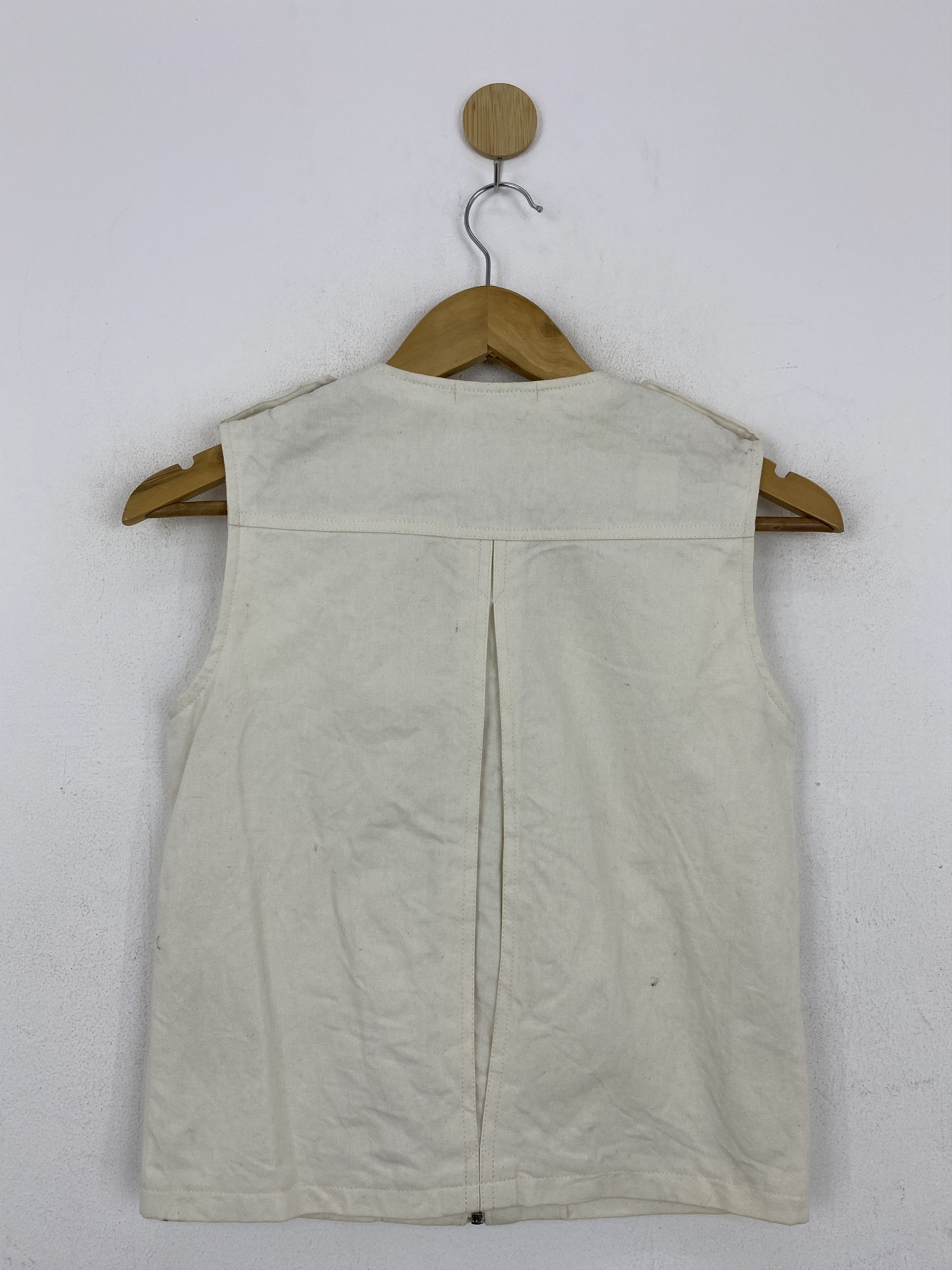 Japanese Brand Vintage Pinochio Seven Days Tactical Pocket Vest Size US XXS / EU 40 - 3 Thumbnail
