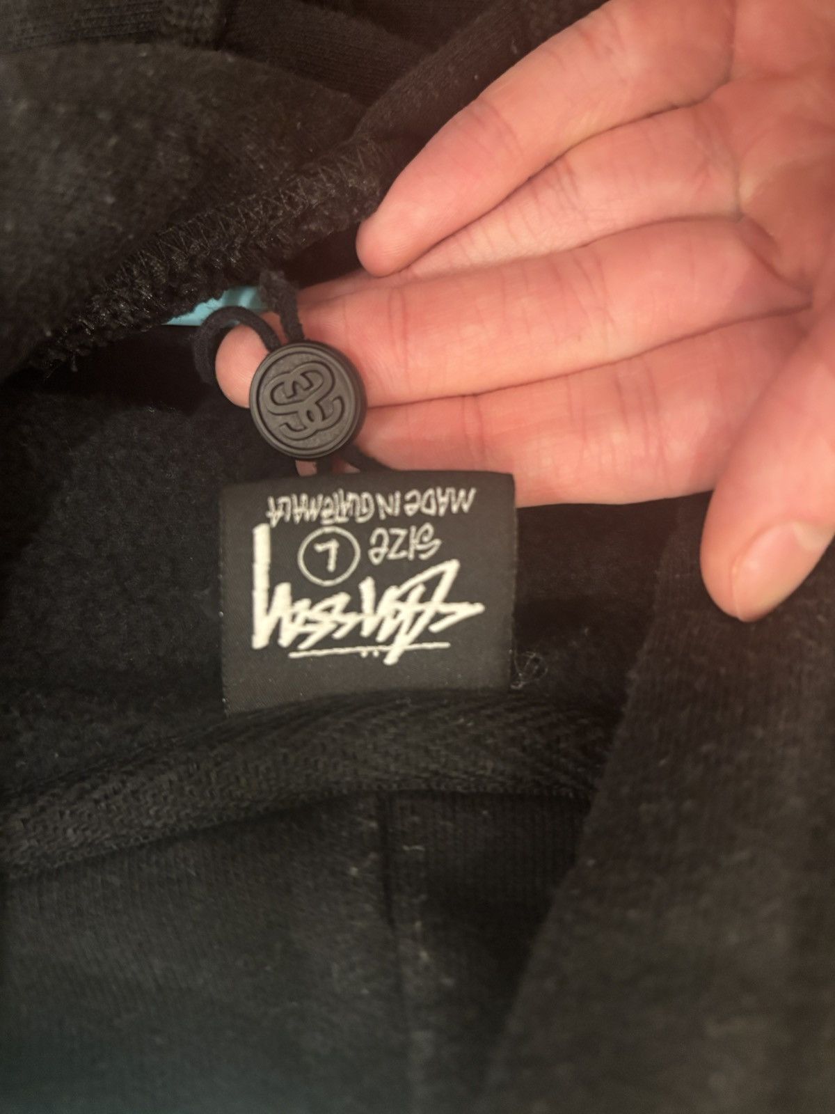 Stussy black large stussy hoodie Size US L / EU 52-54 / 3 - 2 Thumbnail