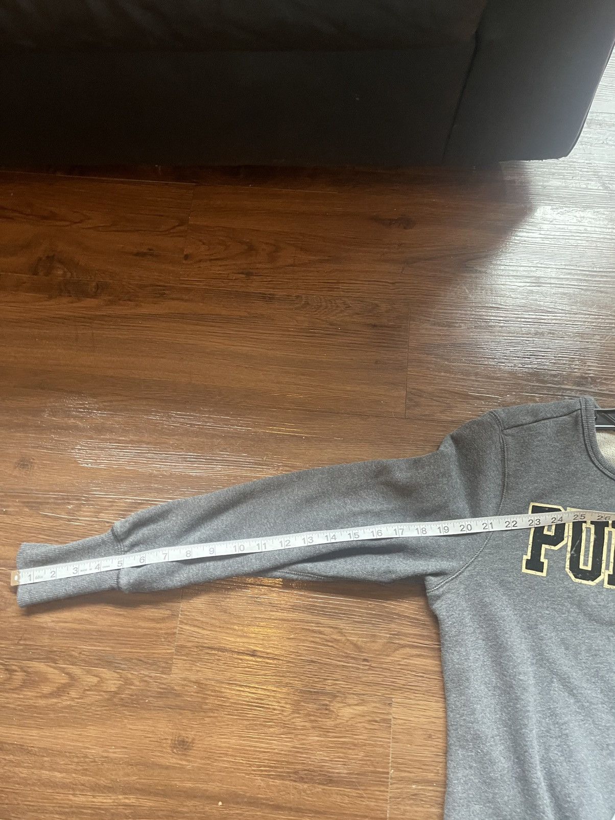 Nike Purdue Sweatshirt Women's Small Velvet Letters Nike Kids LG Size S / US 4 / IT 40 - 6 Thumbnail