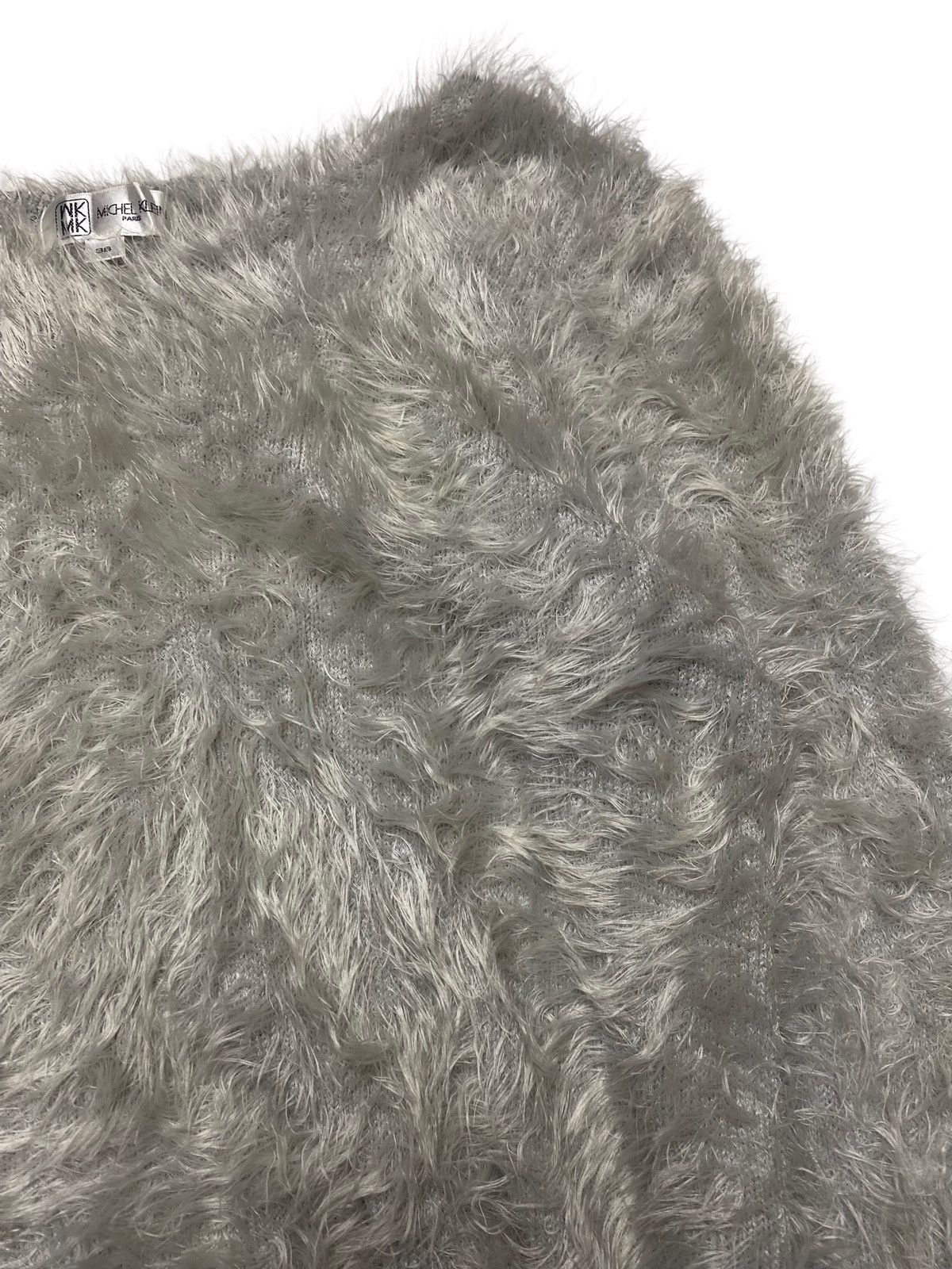 If Six Was Nine 2000s Michael Klein - Angora Fur Sweater Size M / US 6-8 / IT 42-44 - 7 Thumbnail