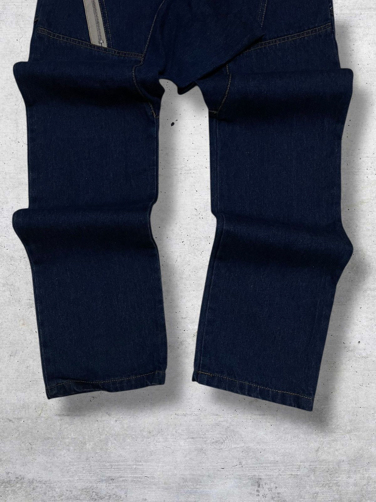 Japanese Brand VINTAGE SPEEDORANGE 90S JAPAN DESIGNER DEMON INDIGO DENIM Size US 31 - 3 Thumbnail