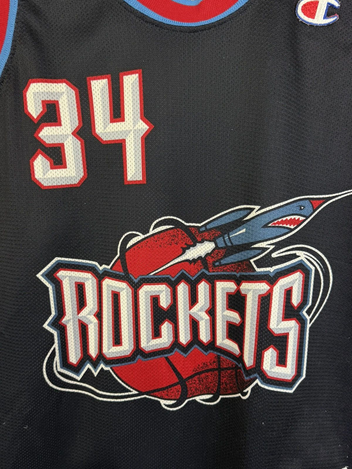 Champion 90s Champion Houston Rockets #34 Hakeem Olajuwon Nba Jersey Size US S / EU 44-46 / 1 - 3 Thumbnail