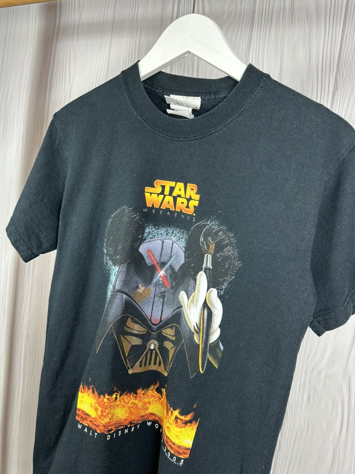 Disney Vintage 2005 Star Wars Mickey Mouse Walt Disney T-Shirt Size US S / EU 44-46 / 1 - 3 Thumbnail