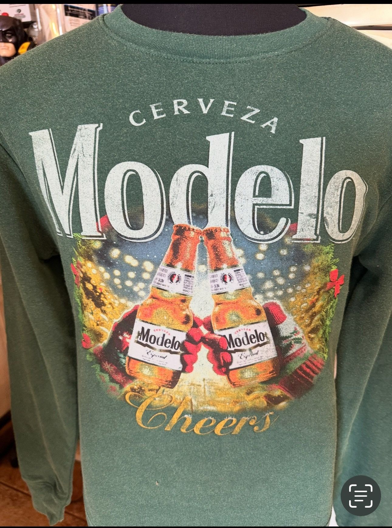 Other New Modelo Cerveza Men's XS Pullover Beer Fleece Sweatshirt Size US XS / EU 42 / 0 - 3 Thumbnail