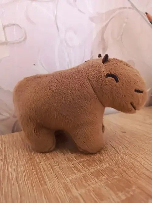 Jewelry Yoshiko x Ahata Cute Capybara Plush Toy Key Chain Size ONE SIZE - 7 Thumbnail