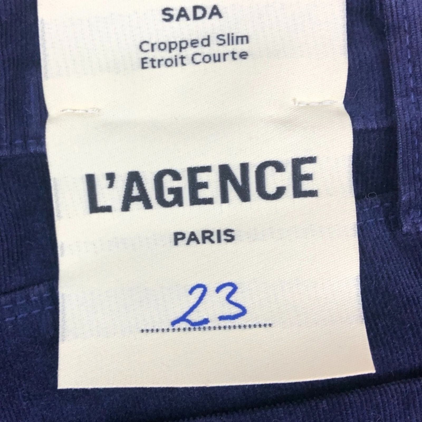 L'AGENCE New with tag L’AGENCE Sada Corduroy Crop Skinny Pants Size 23" - 13 Thumbnail
