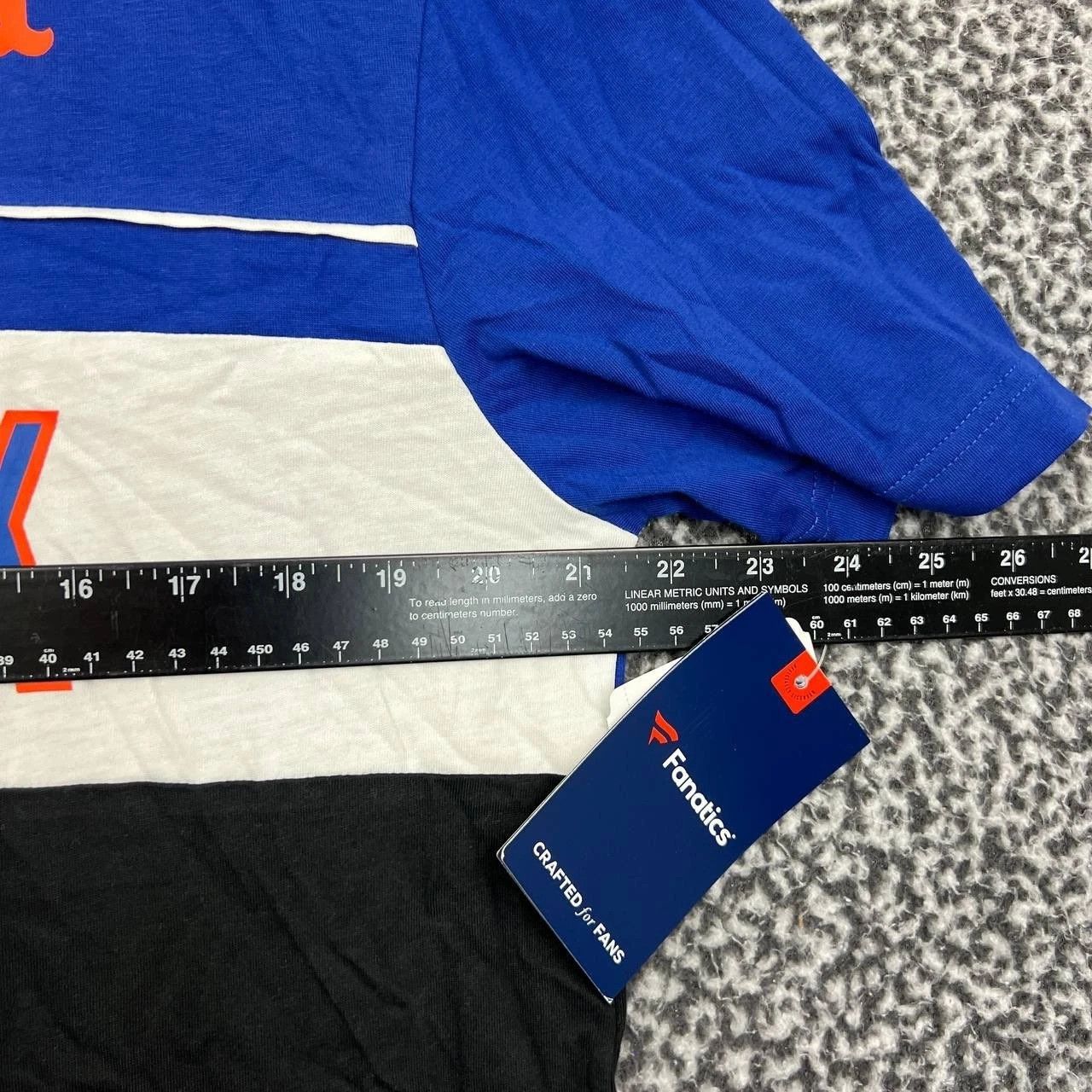 Other New York Mets Shirt Men L Black Blue Short Sleeve Crew Neck Size US L / EU 52-54 / 3 - 5 Thumbnail