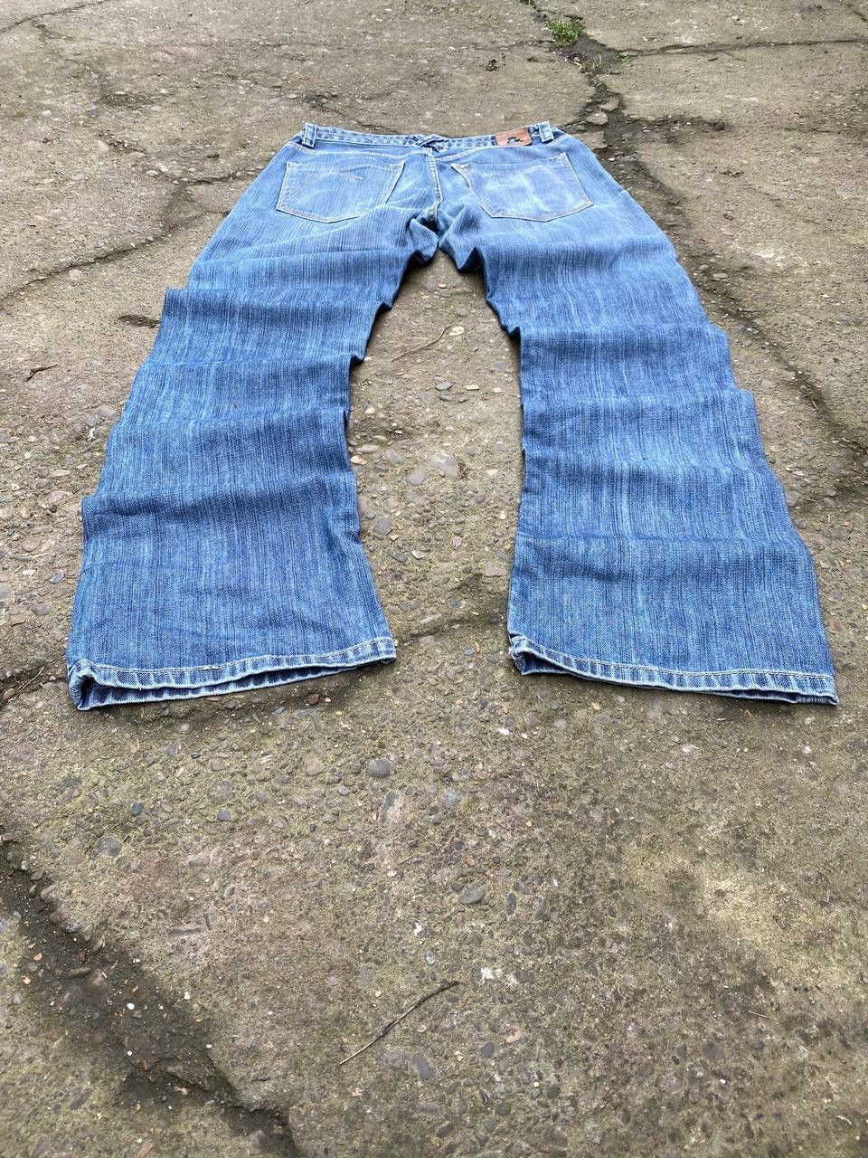 Japanese Brand × Vintage Baggy pants Tornado Mart style y2k jeans Size US 34 / EU 50 - 2 Thumbnail
