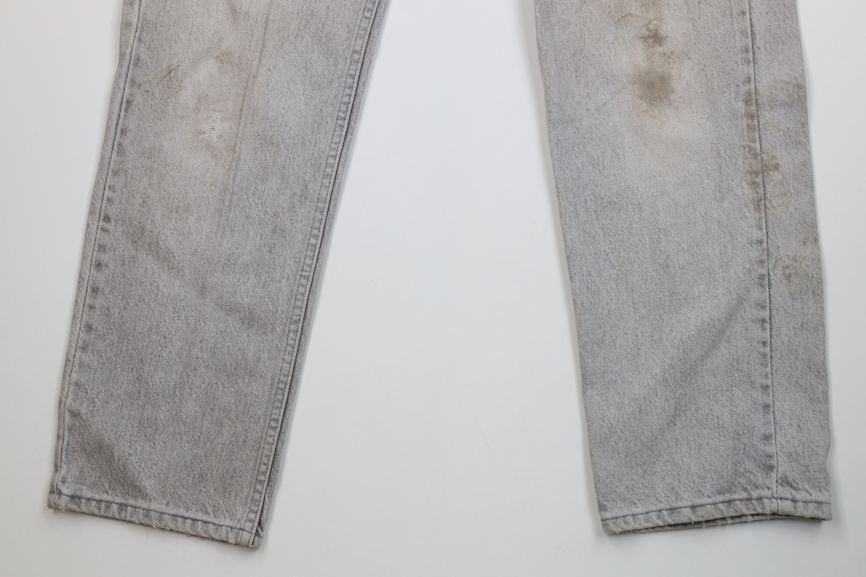 Levi's Vintage 80s 90s Levis 506xx Acid Wash Straight Leg Jeans USA Size US 34 / EU 50 - 4 Thumbnail