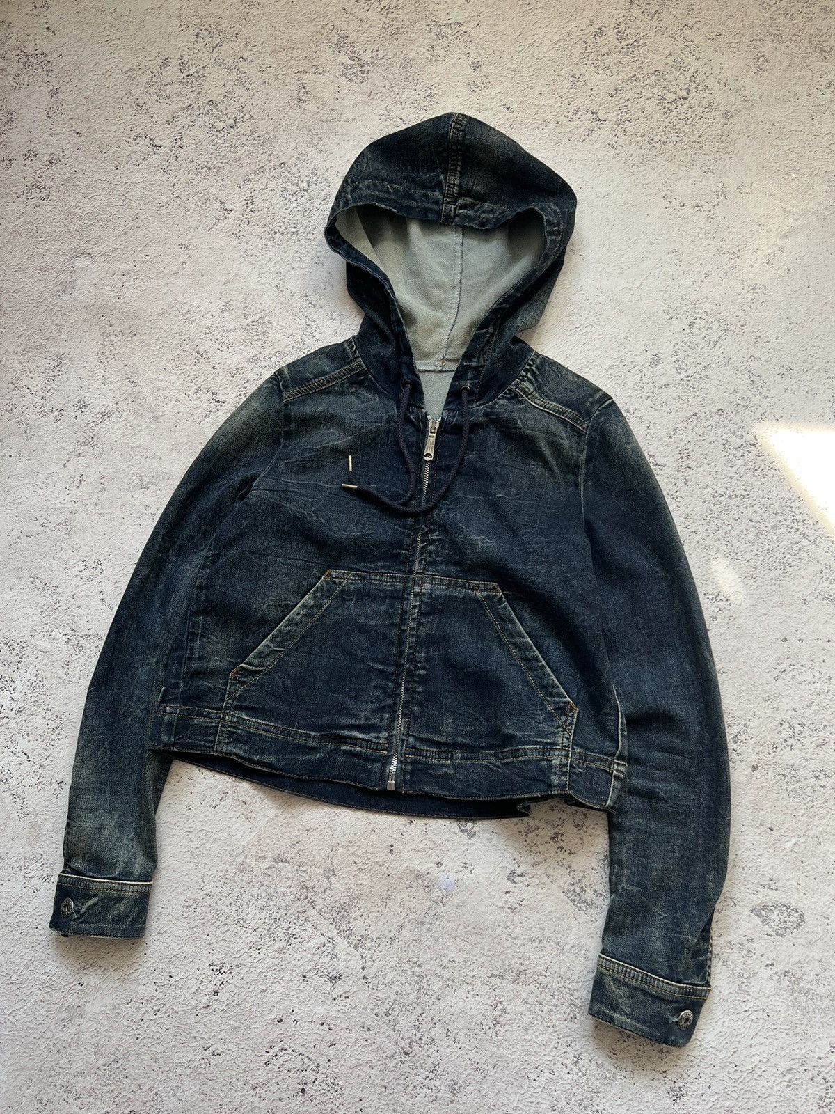 Diesel Y2K DIESEL Dark Blue/Denim Jackets JOGG JEANS Blue Size S / US 4 / IT 40 - 2 Thumbnail