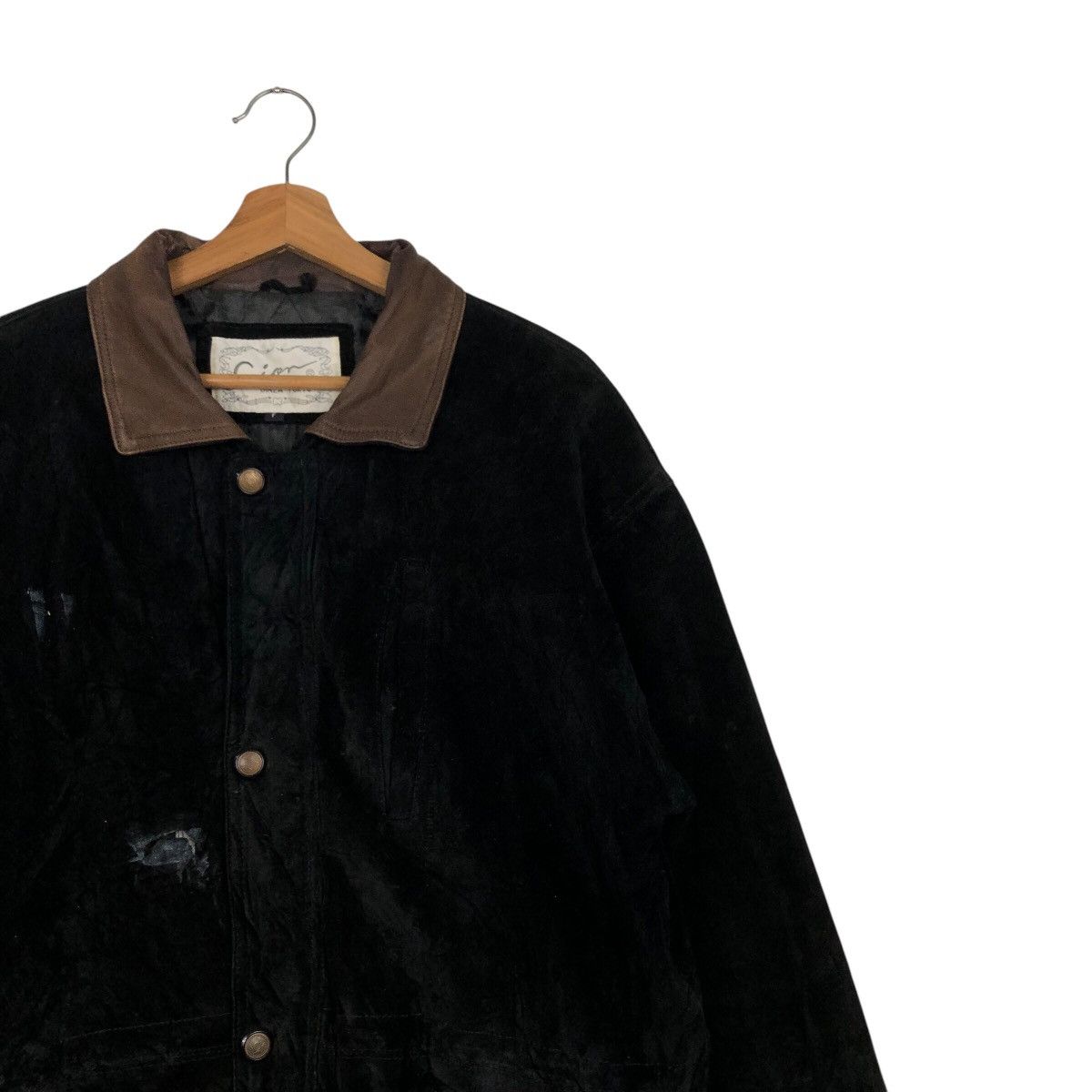 Issey Miyake 📌Vintage Genuine Pigskin Leather Jacket Cion Blanket Lining Size US M / EU 48-50 / 2 - 7 Thumbnail