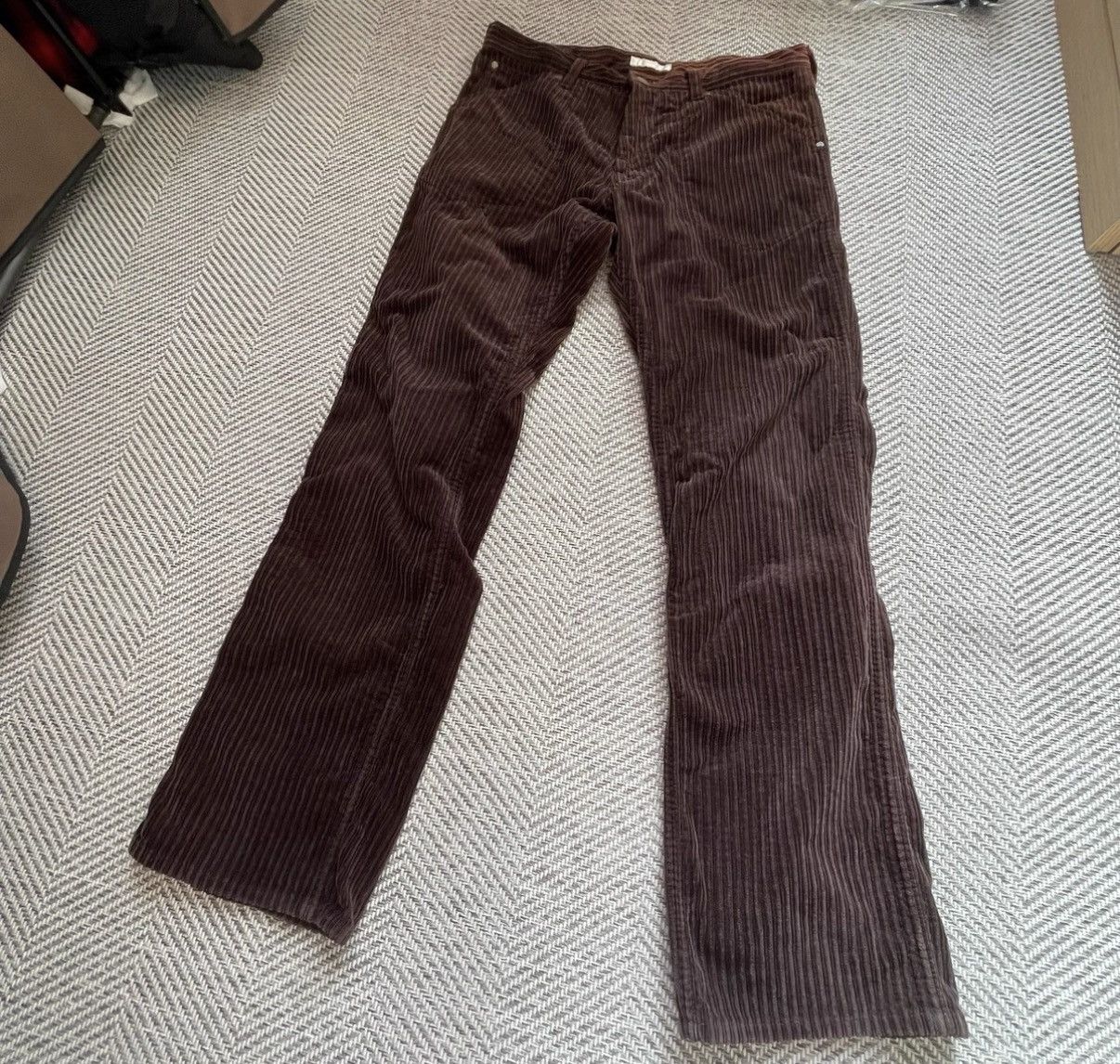 Number (N)ine Number Nine First Generation White Label Corduroy Pants K24 Size US 36 / EU 52 - 3 Thumbnail