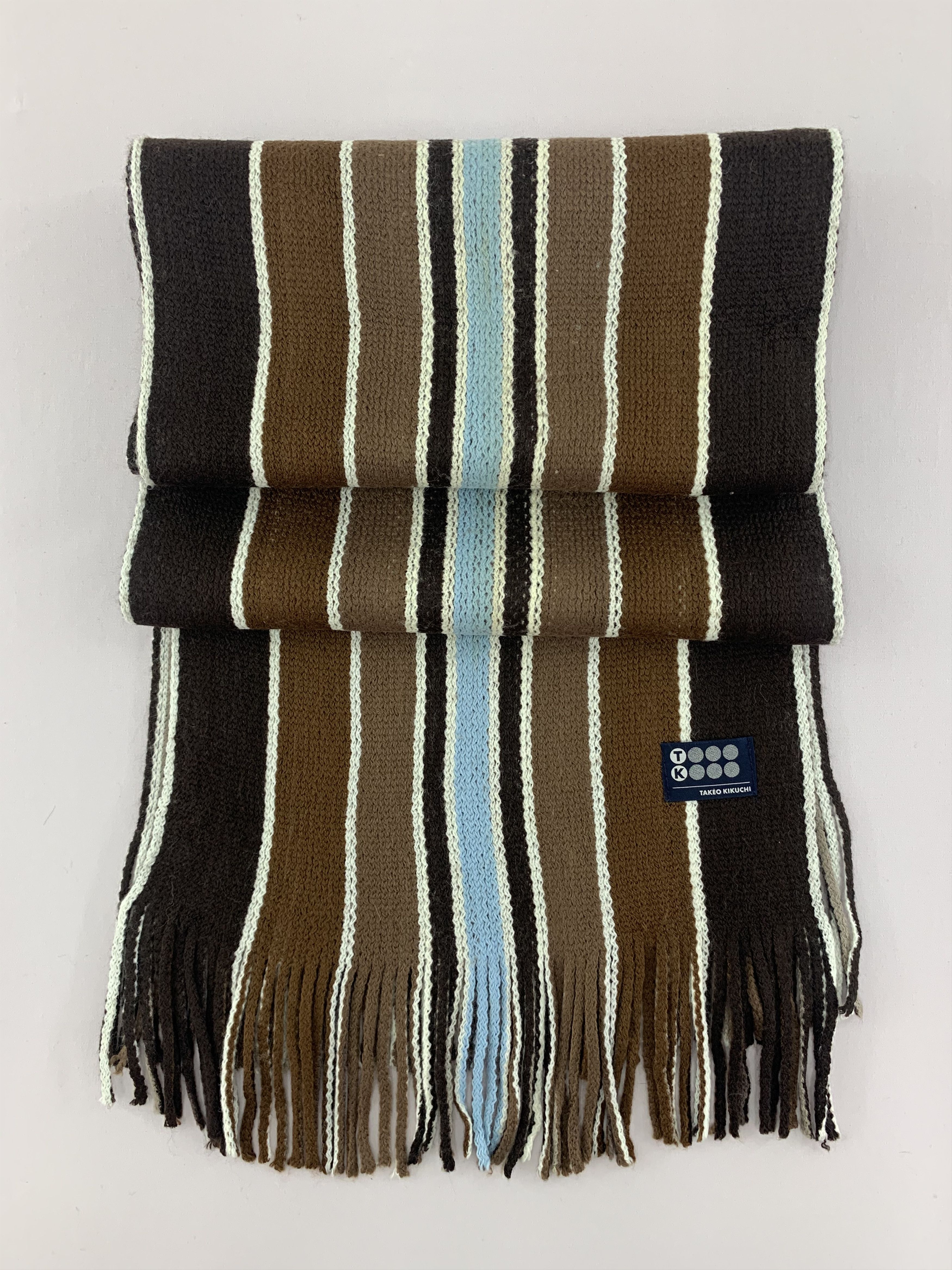 Takeo Kikuchi Takeo Kikuchi Scarf Wool Muffler Neck Wrap BL4092 Size ONE SIZE - 3 Thumbnail