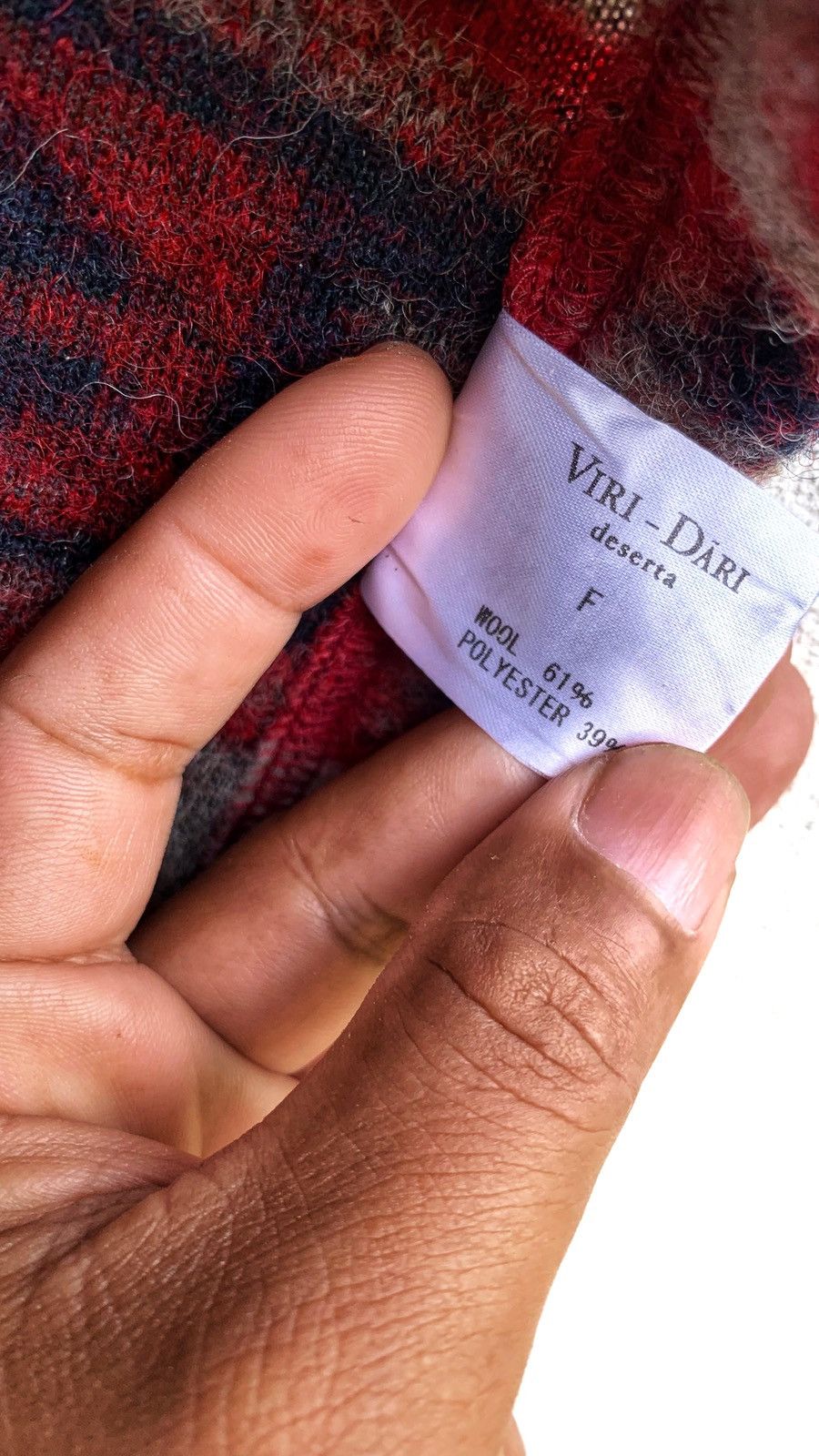 Japanese Brand × Vintage VIRI-DARI Vintage Navajo Ponchos Size US XXL / EU 58 / 5 - 9 Thumbnail