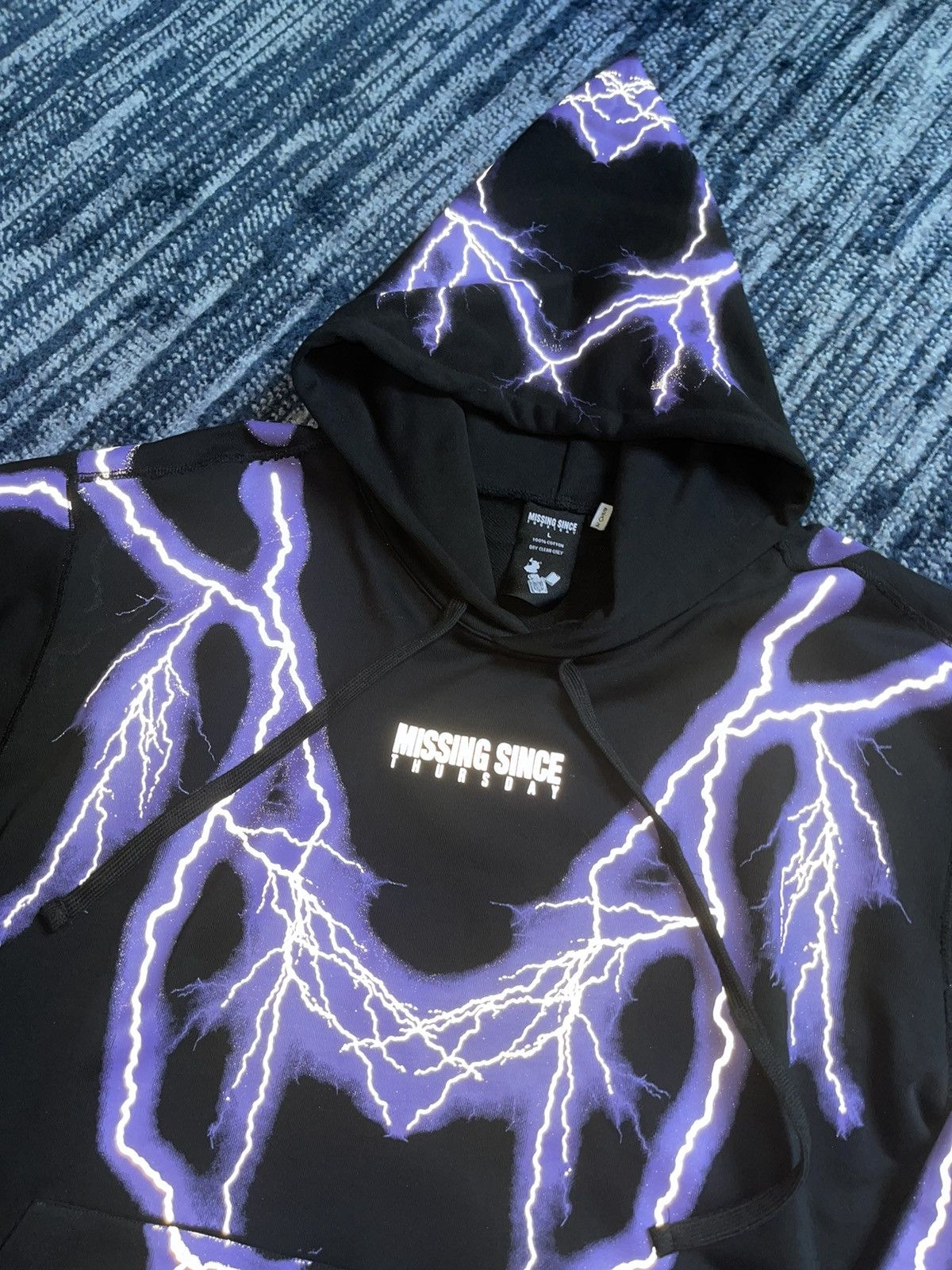 Missing Since Thursday Missing Since Thursday Purple Lightning Size US L / EU 52-54 / 3 - 2 Thumbnail