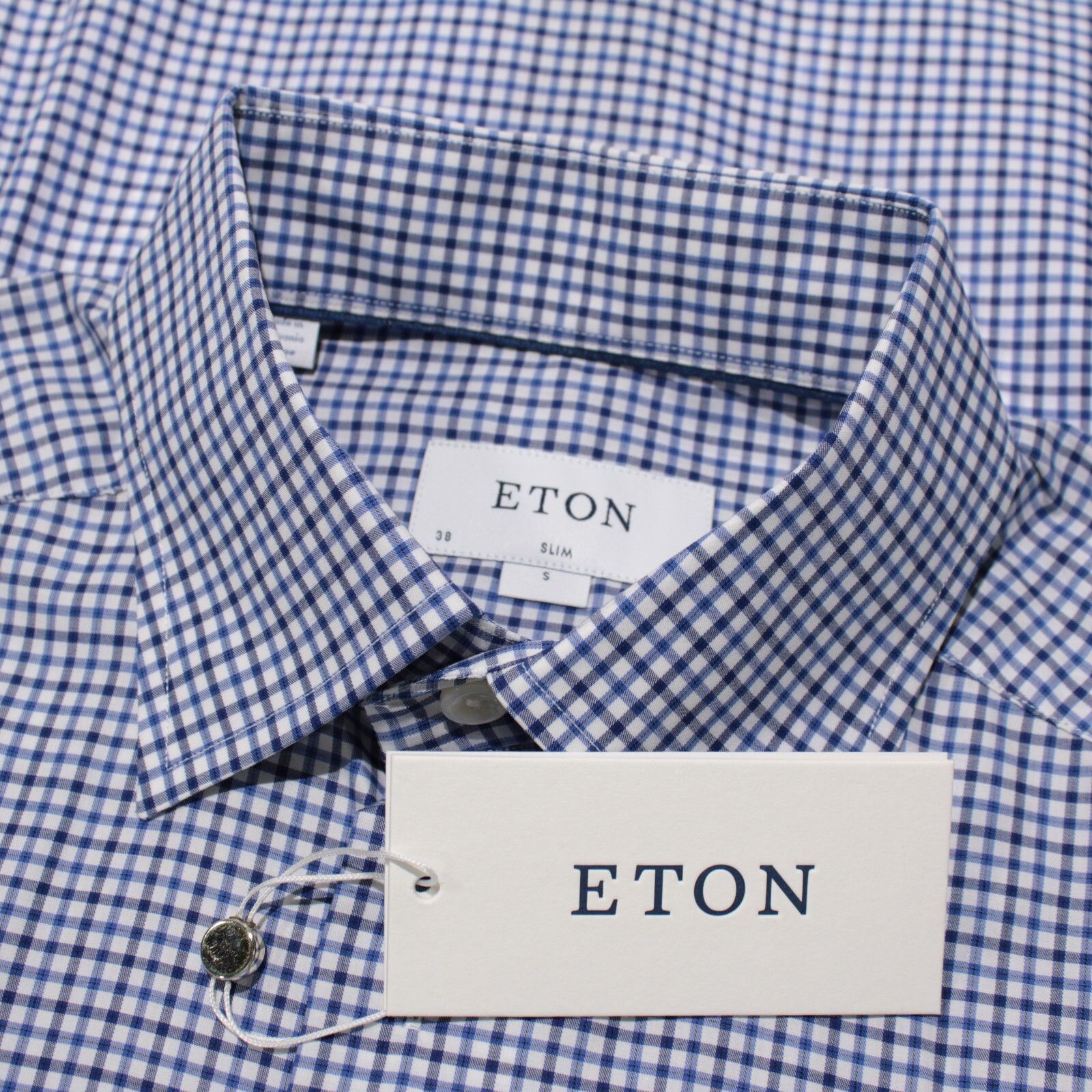 Eton Eton New with tags Shirt Size S US In Blue Size US S / EU 44-46 / 1 - 1 Thumbnail