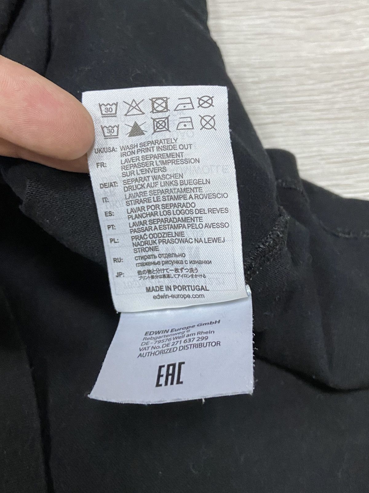 Edwin Edwin Kamifuji mountains big print T-shirt Japan brand Size US M / EU 48-50 / 2 - 8 Thumbnail