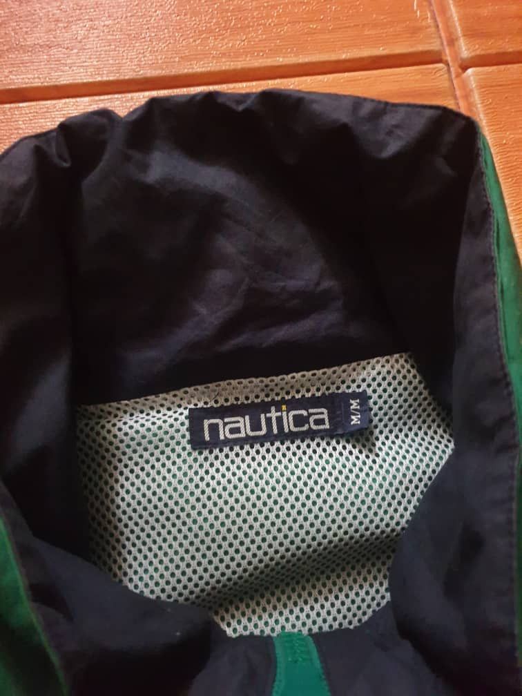 Nautica Vintage Nautica green Hoodie Jacket Size US M / EU 48-50 / 2 - 2 Thumbnail