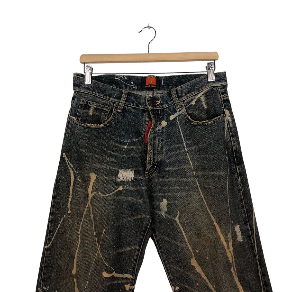 Hysteric Glamour 📌Vintage Denim Jeans Punk Design 291295=Homme Size US 32 / EU 48 - 4 Thumbnail