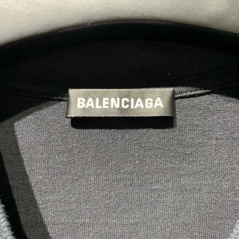 Balenciaga Balenciaga Double B Black Short Sleeve 2502-Nextarrow Size US XS / EU 42 / 0 - 2 Thumbnail