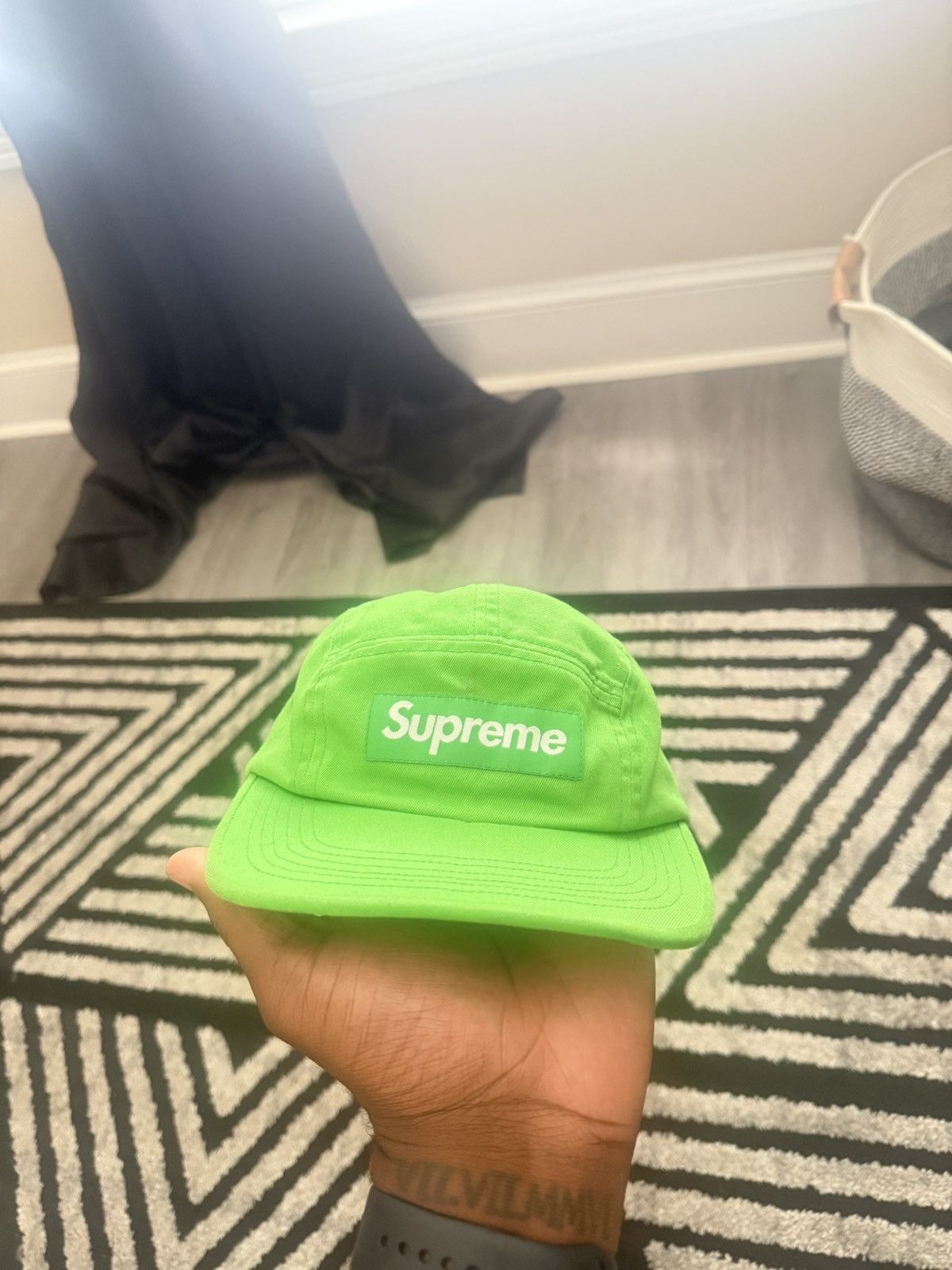 Supreme Washed Chino Twill Camp Cap (SS24) Red – Story Cape Town