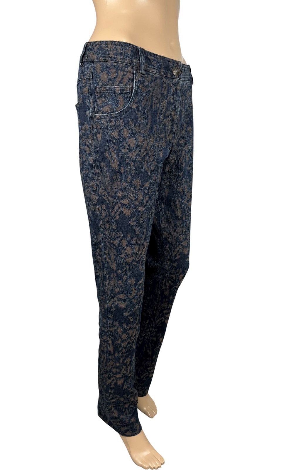 Cavalli Class Class Roberto Cavalli Embroidery Jeans Printed Slim size M Size 28" / US 6 / IT 42 - 3 Thumbnail