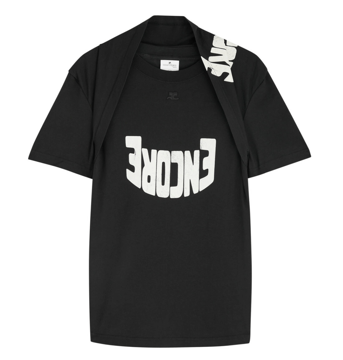 Courreges Courrèges Encore (Unisex) graphic-print tee. Size US S / EU 44-46 / 1 - 3 Thumbnail