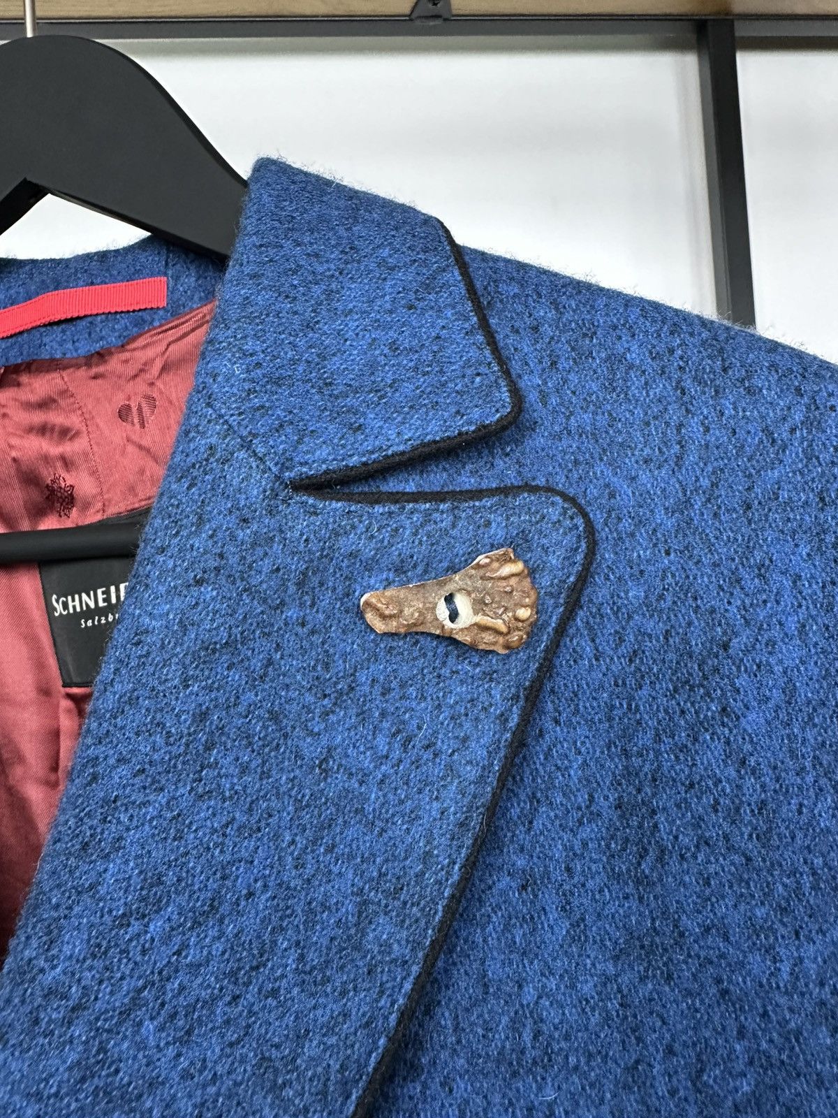 Schneiders Schneiders Salzburg Blue Virgin Wool Blazer Jacket Men’s 54 Size US L / EU 52-54 / 3 - 7 Thumbnail
