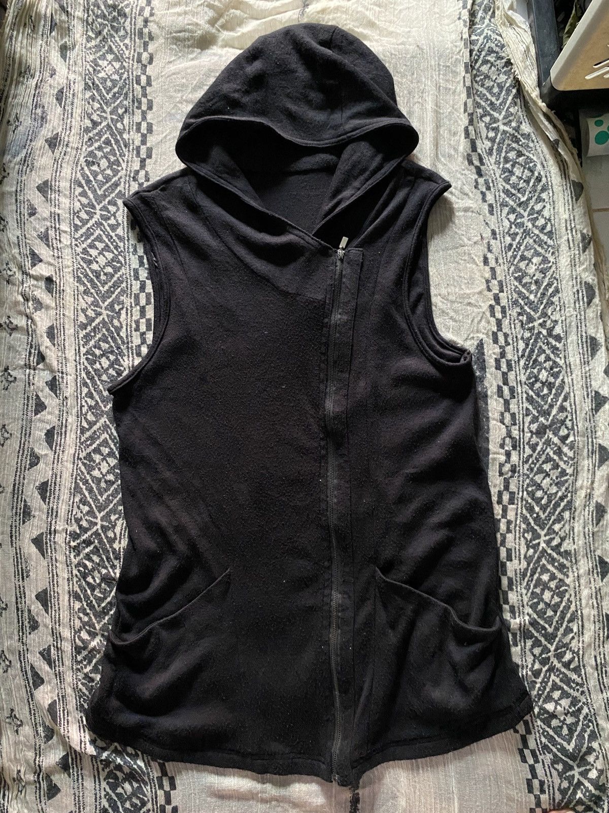 Yasuyuki Ishii Arnaldo bassini assymmetric punk hoodie Size US M / EU 48-50 / 2 - 1 Thumbnail