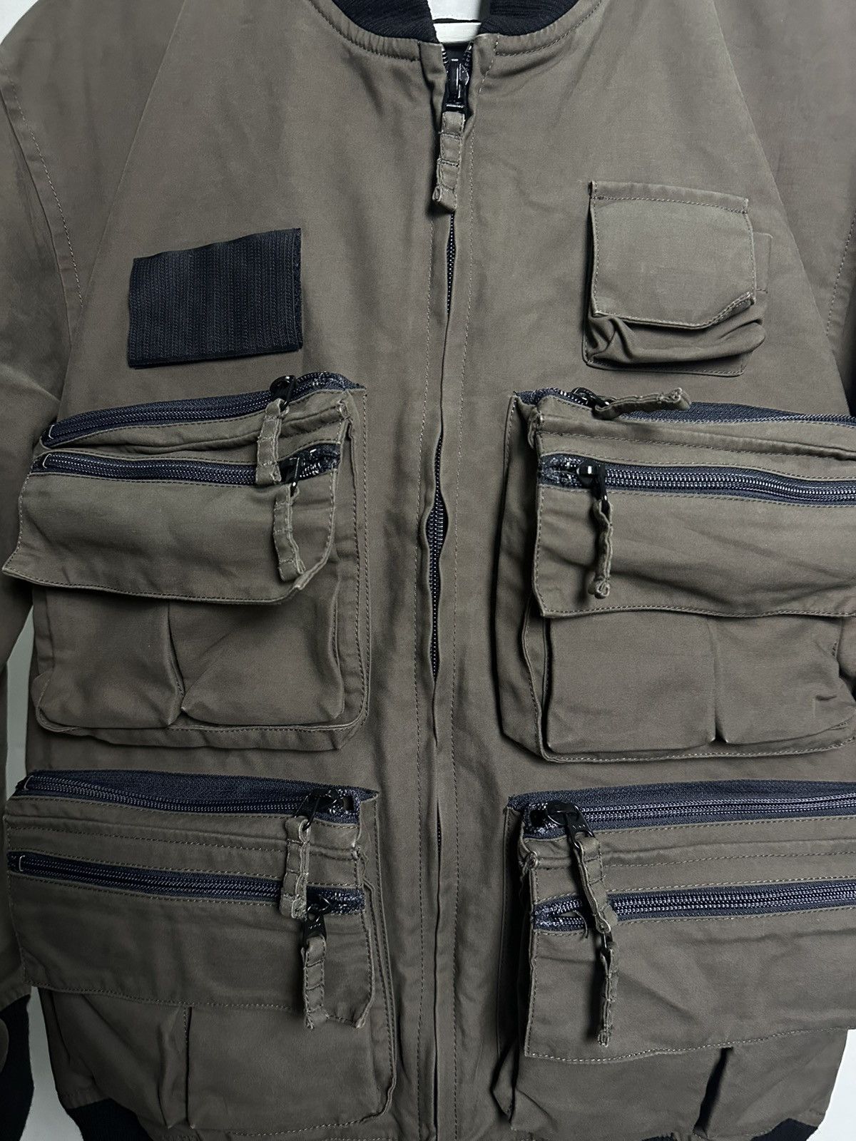 Takeo Kukichi Multi Pocket Bombers Jacket