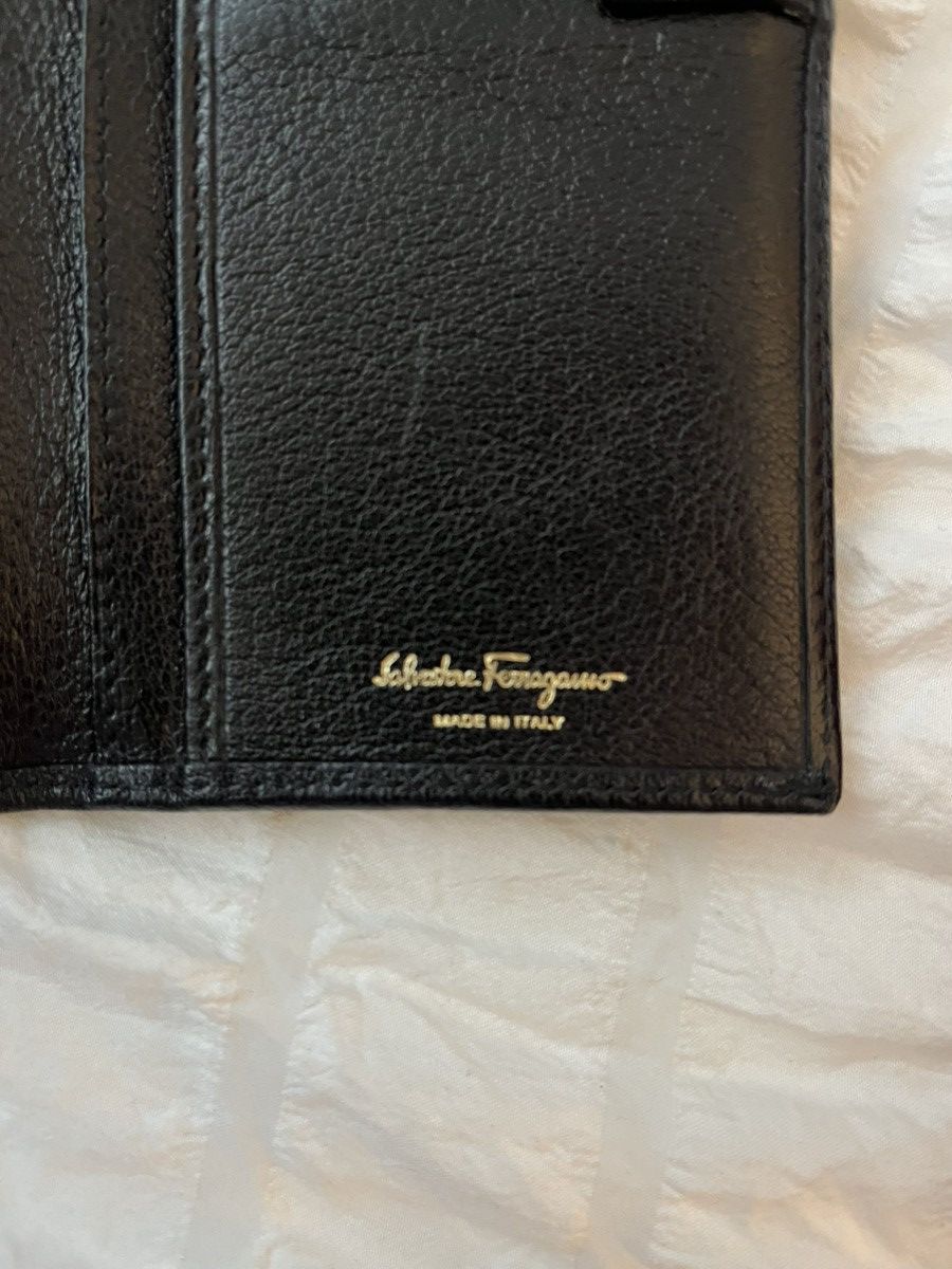 Salvatore Ferragamo Black Leather Salvatore Farragamo Wallet Size ONE SIZE - 2 Thumbnail