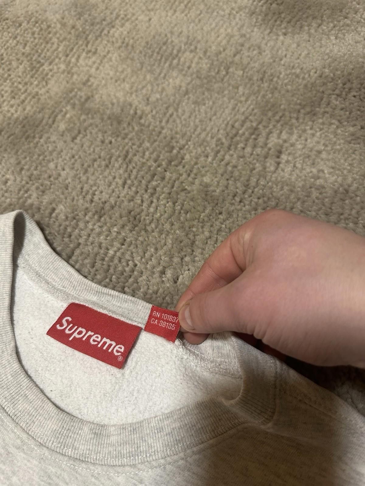 Supreme Supreme Ganesh Crewneck SS18 Ash Grey Sz M Size US M / EU 48-50 / 2 - 5 Thumbnail