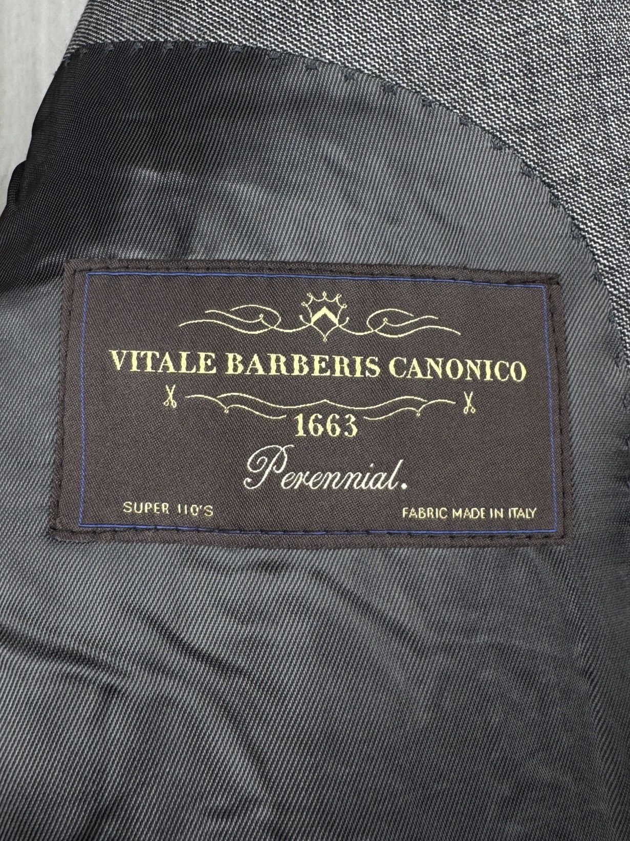 Boggi Boggi Milano Grey 110s Wool 2 pieces made in italy suit Size 40R - 12 Thumbnail