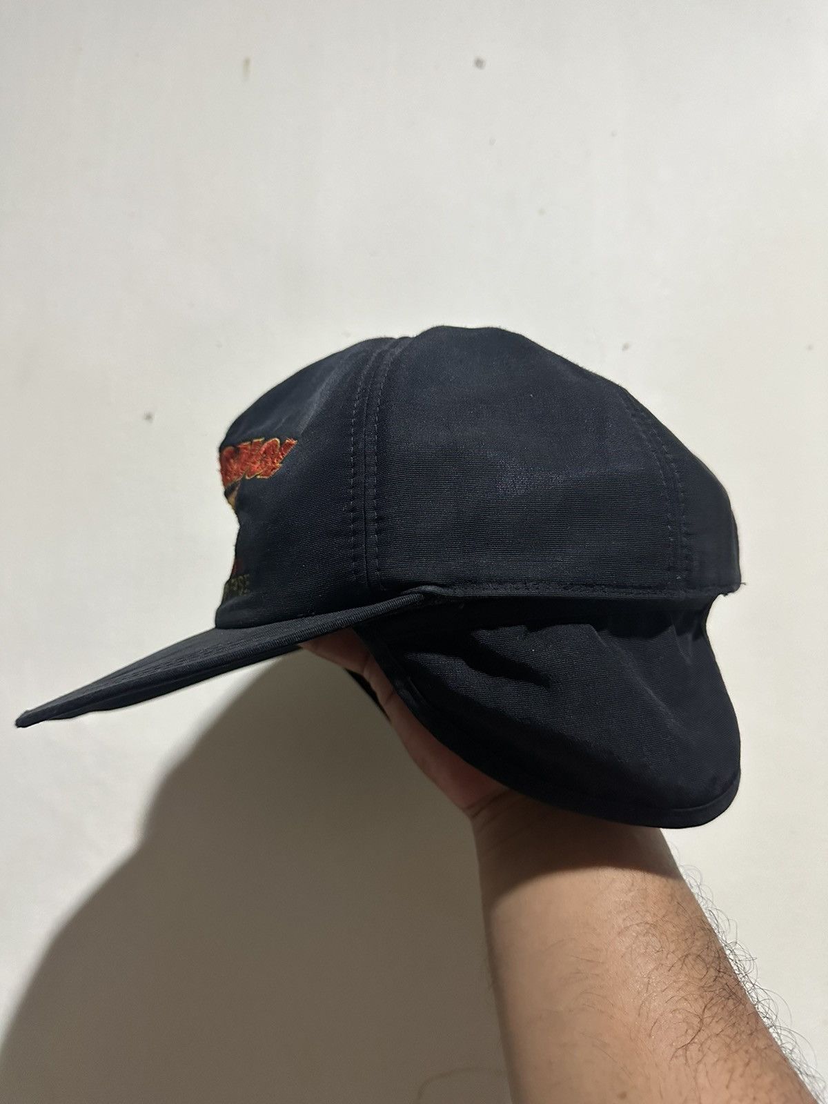 Other Distress 90’s Team Rossignol Ski Ear Flap Hat Size ONE SIZE - 5 Thumbnail