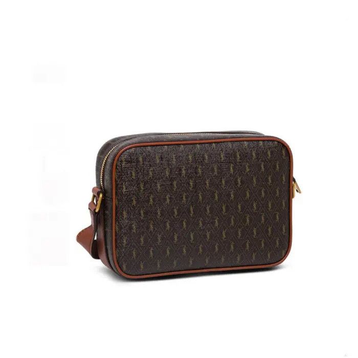 Saint Laurent Paris o1bcso1str1225 Size: OS/Le Monogramme Camera Bag in Brown Size ONE SIZE - 3 Thumbnail