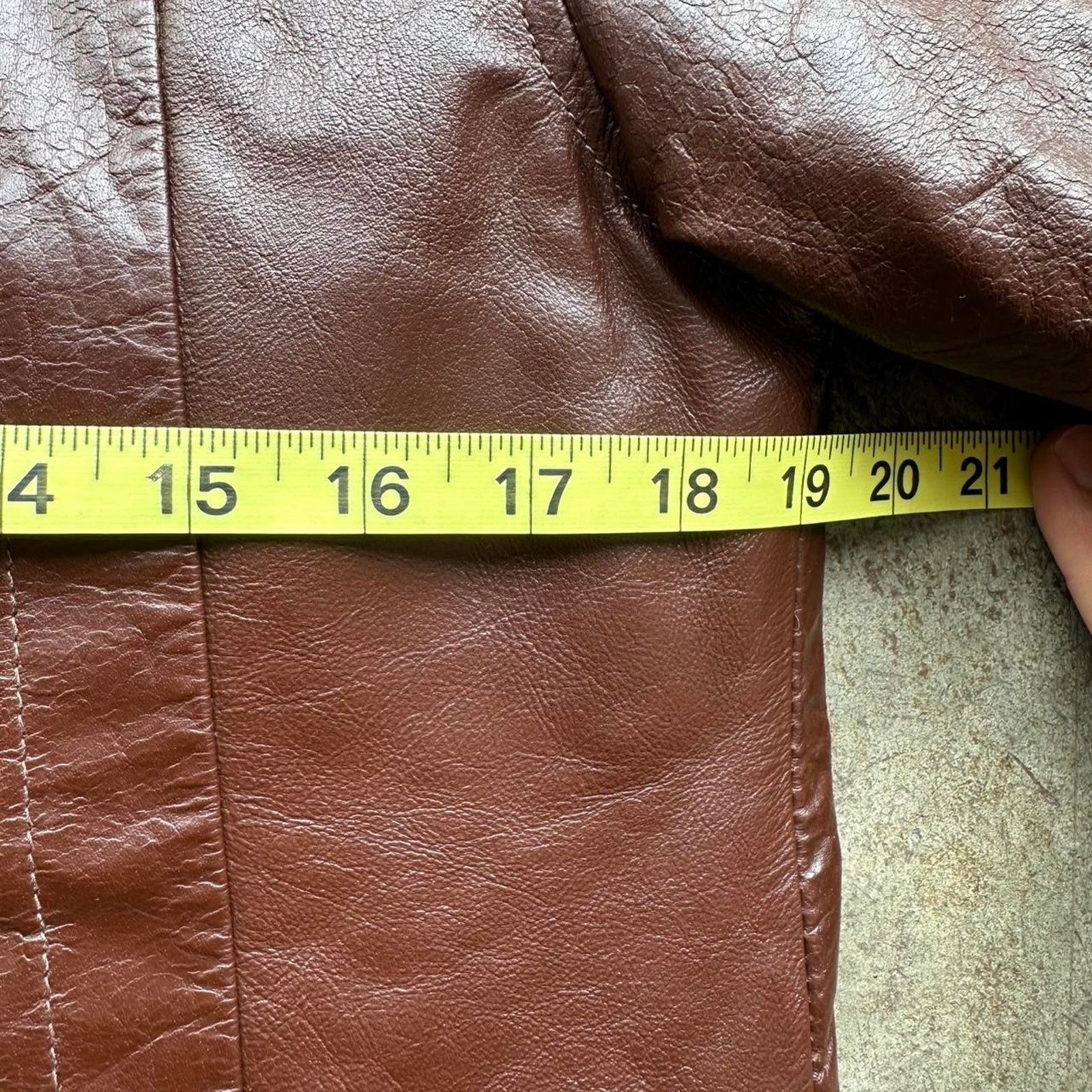 Wilsons Leather Brown Wilson's Leather jacket with button closure Size US S / EU 44-46 / 1 - 4 Thumbnail
