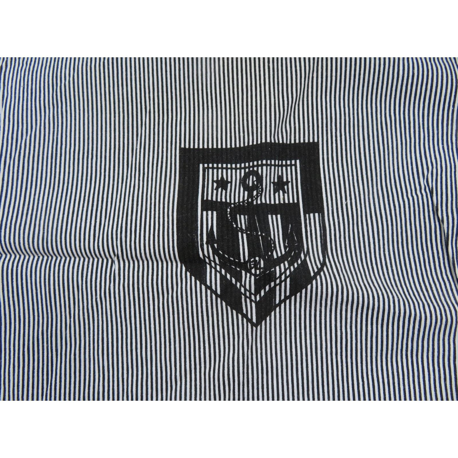 Other Hobie Sleeveless Shirt Crop Top Black White Striped L 1980s Size L / US 10 / IT 46 - 2 Thumbnail