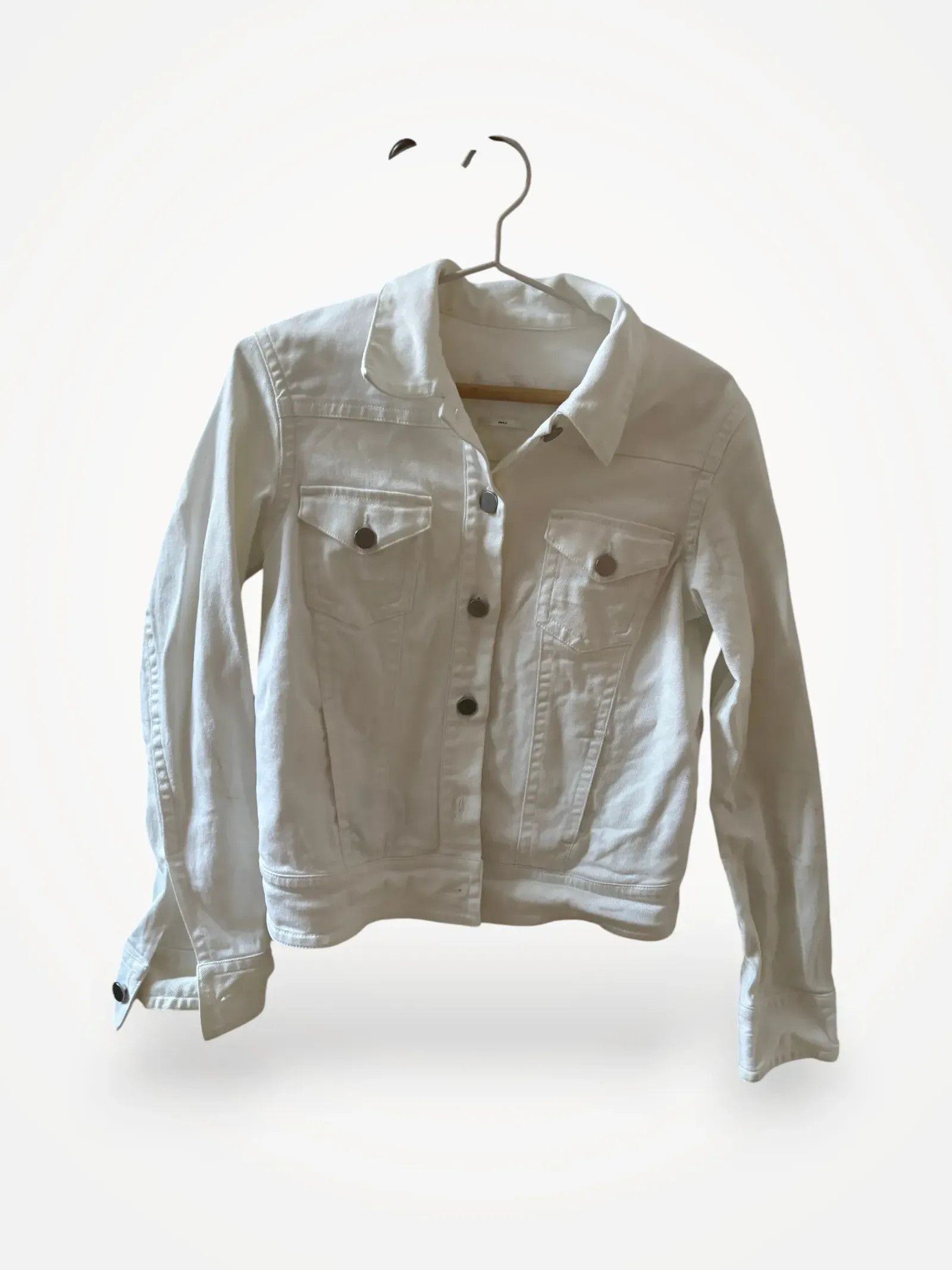 Filippa K Filippa K Vit jeansjacka Jacket Size S / US 4 / IT 40 - 1 Thumbnail