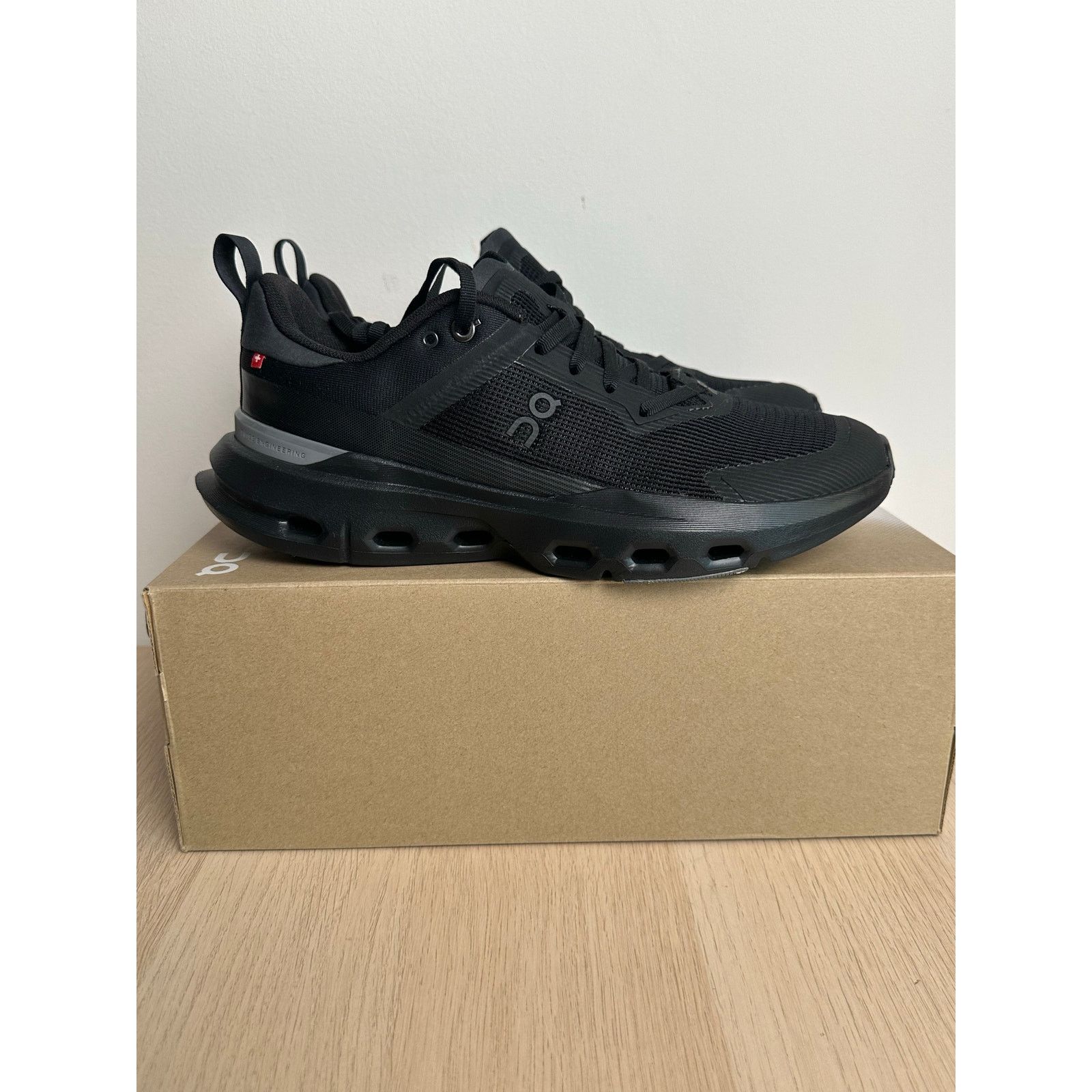 On On Cloudpulse Next Black Sneakers - Size 9W - New Size US 9 / IT 39 - 2 Thumbnail