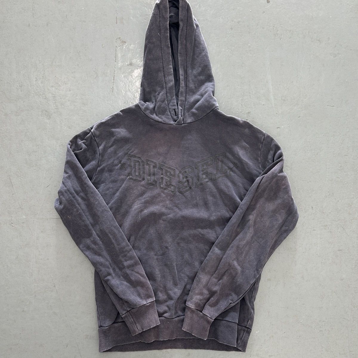 Diesel acid wash hoodie