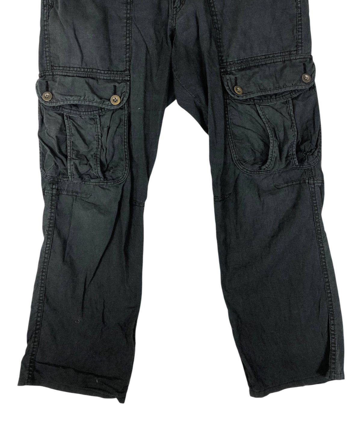 Japanese Brand × Uniqlo Uniqlo Discoloration Cargo Casual Pants Size US 33 - 4 Thumbnail