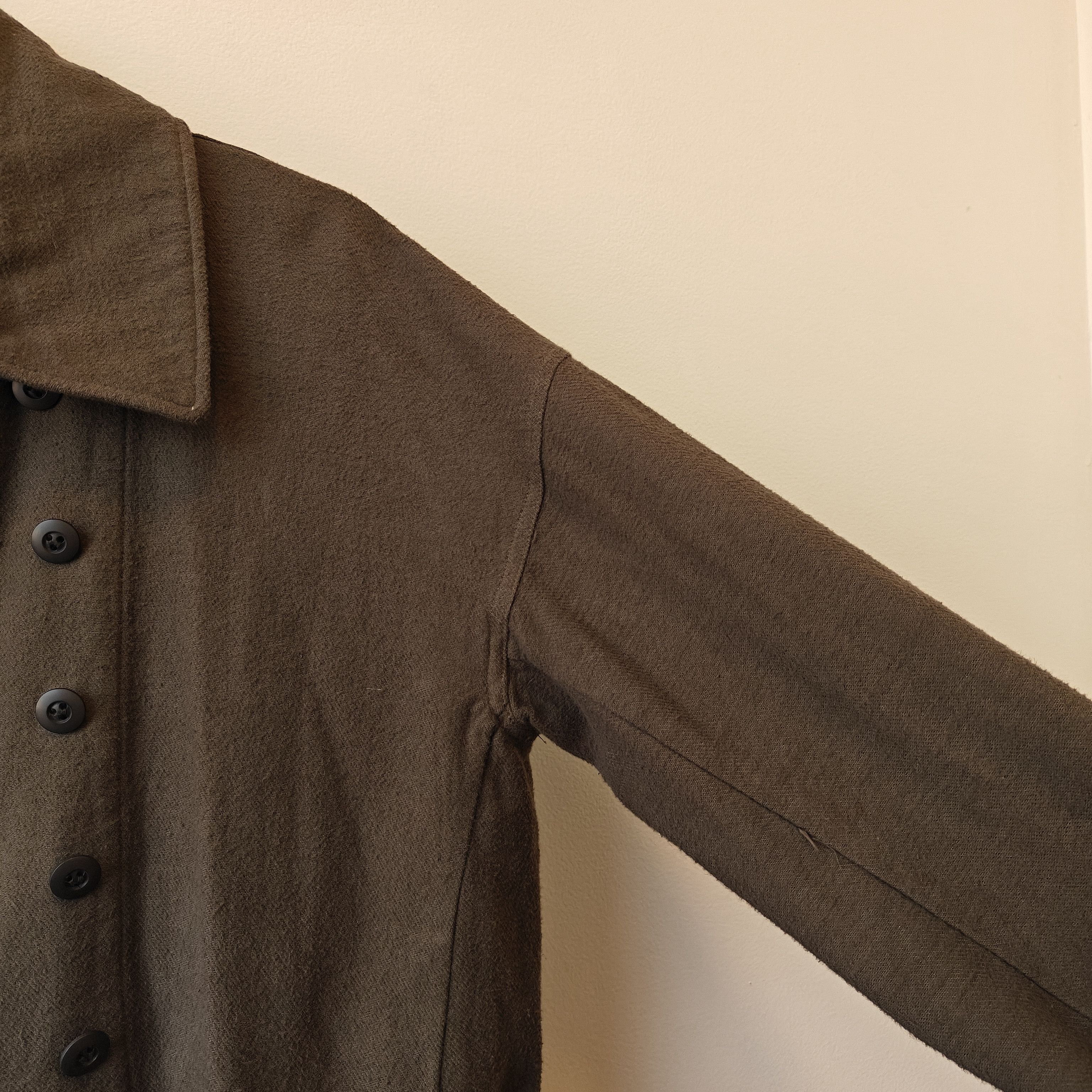 The Viridi-anne NWT BRUSHED TWILL Double Breasted JACKET Size 2/M $1135 Size US M / EU 48-50 / 2 - 11 Thumbnail