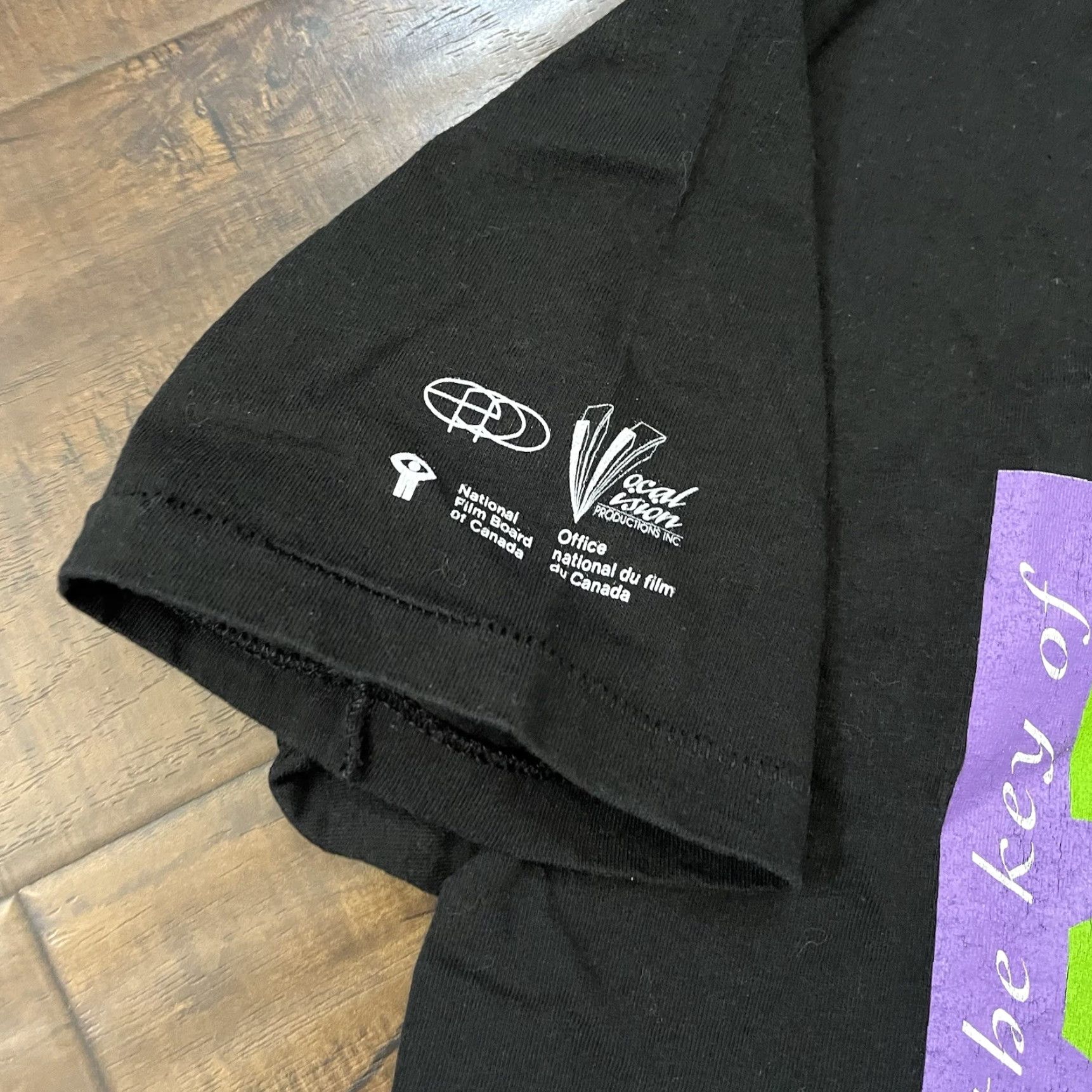 Fruit Of The Loom VINTAGE Oscar Peterson Jazz T-Shirt Men Large Black 90s Cotton Crew Neck Graphic Print Size US L / EU 52-54 / 3 - 4 Thumbnail