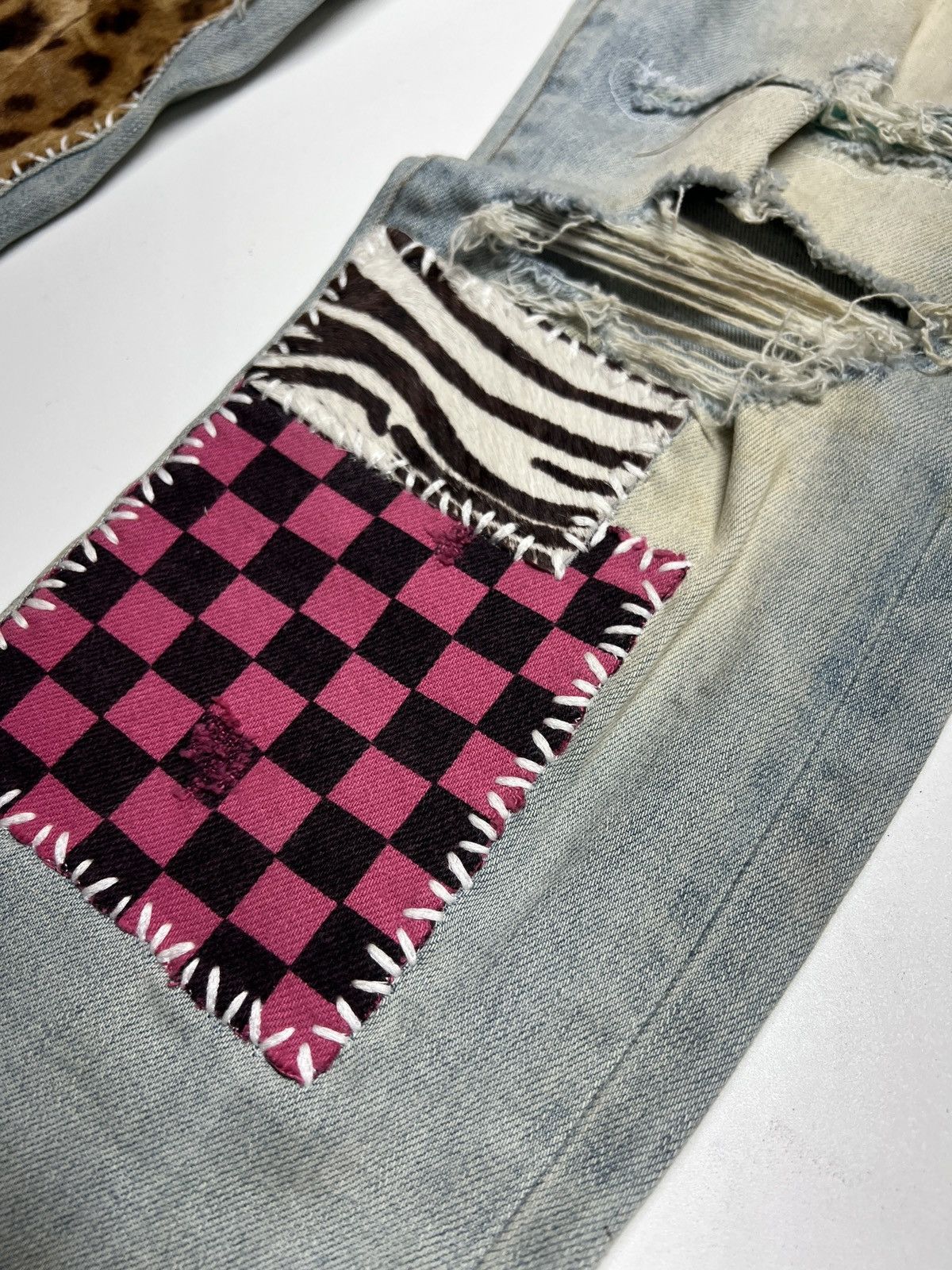 Amiri Art patch jean rn150712 Size US 32 / EU 48 - 6 Thumbnail